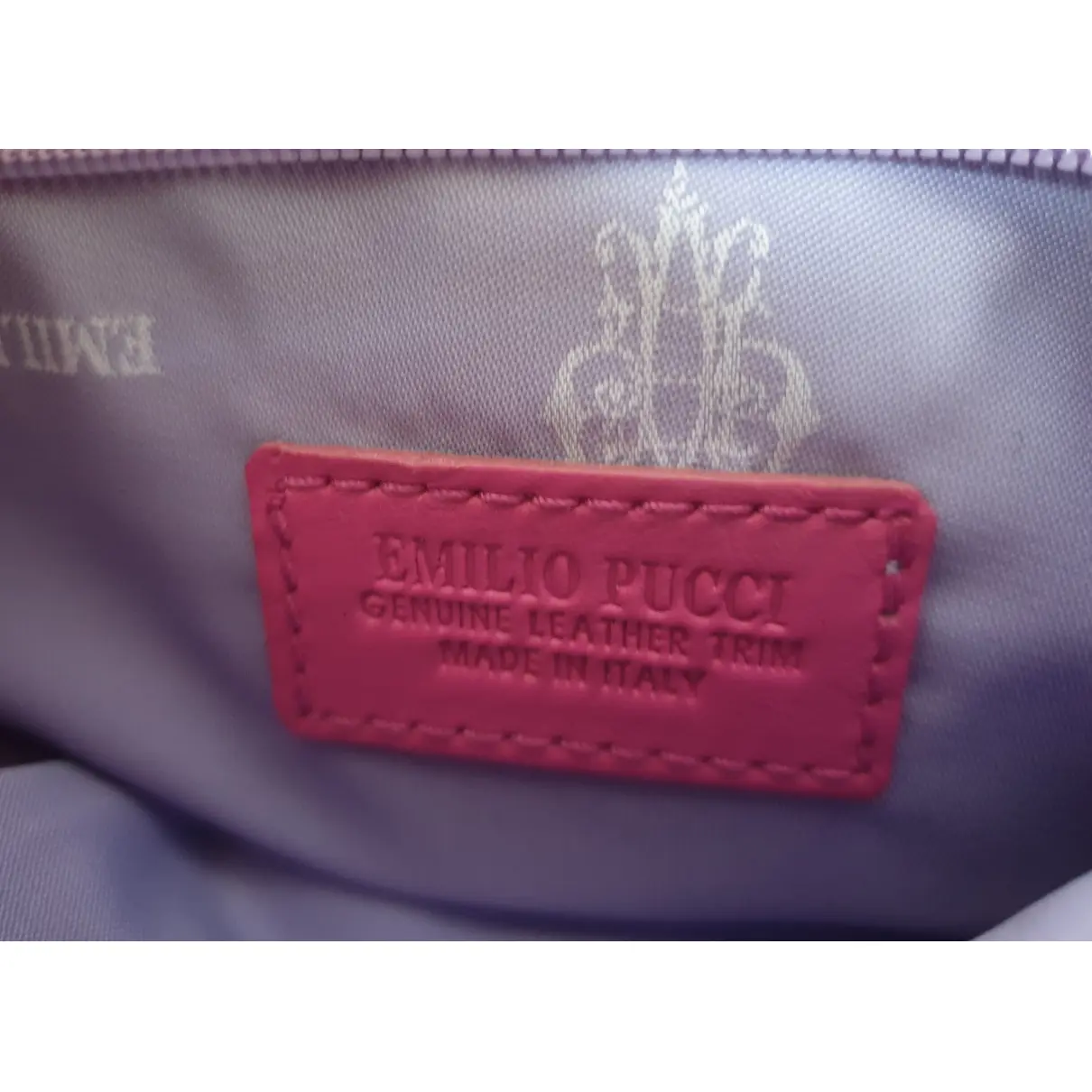 Cloth tote Emilio Pucci