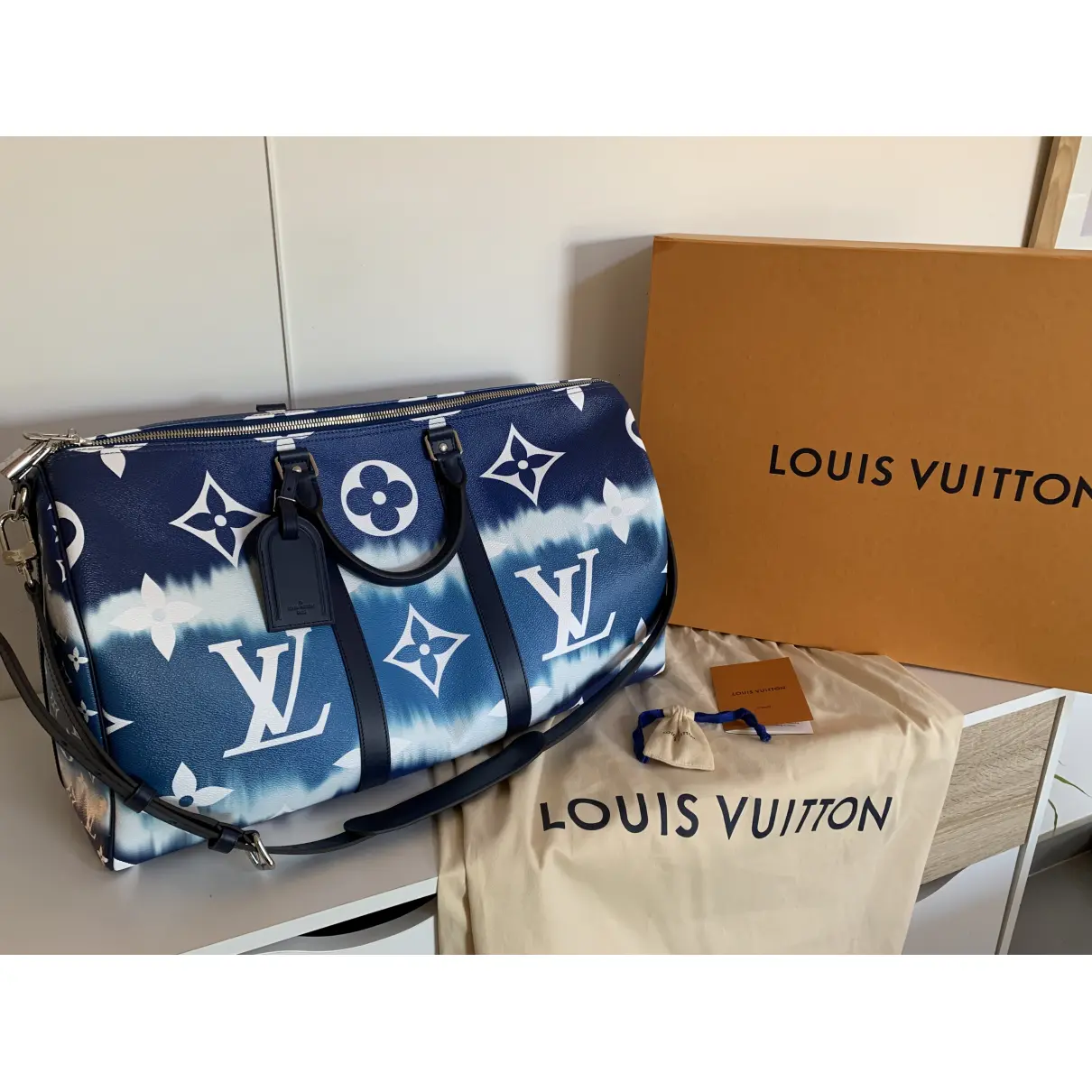Buy Louis Vuitton Keepall cloth 48h bag online