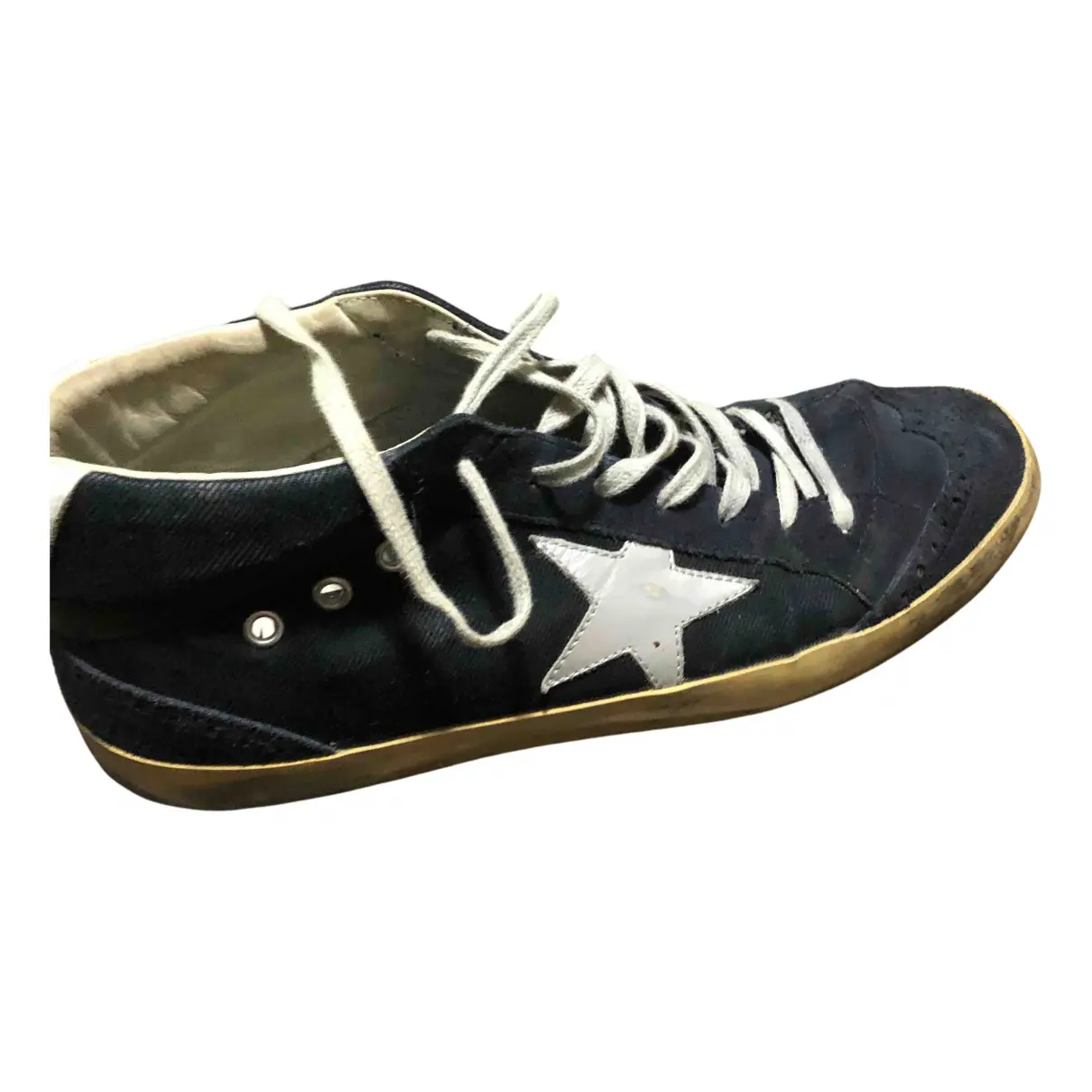 Mid Star cloth high trainers Golden Goose