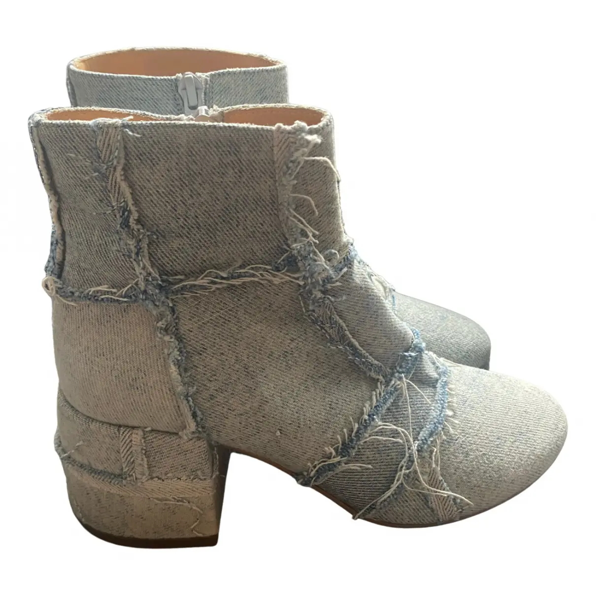 Cloth ankle boots MM6