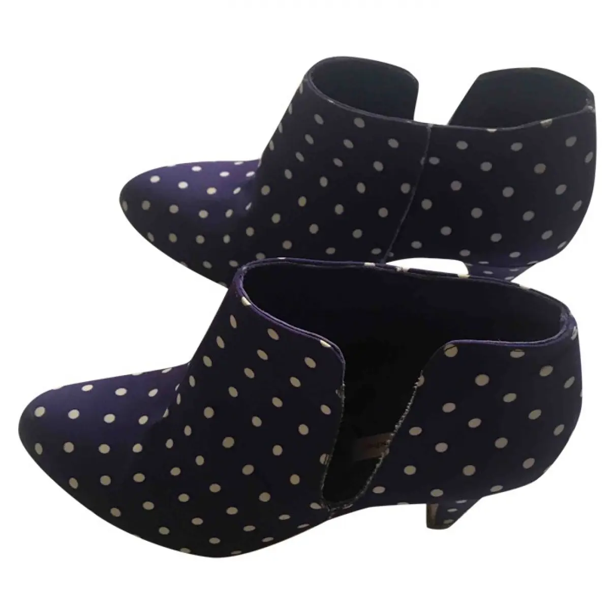 Cloth ankle boots Patricia Blanchet