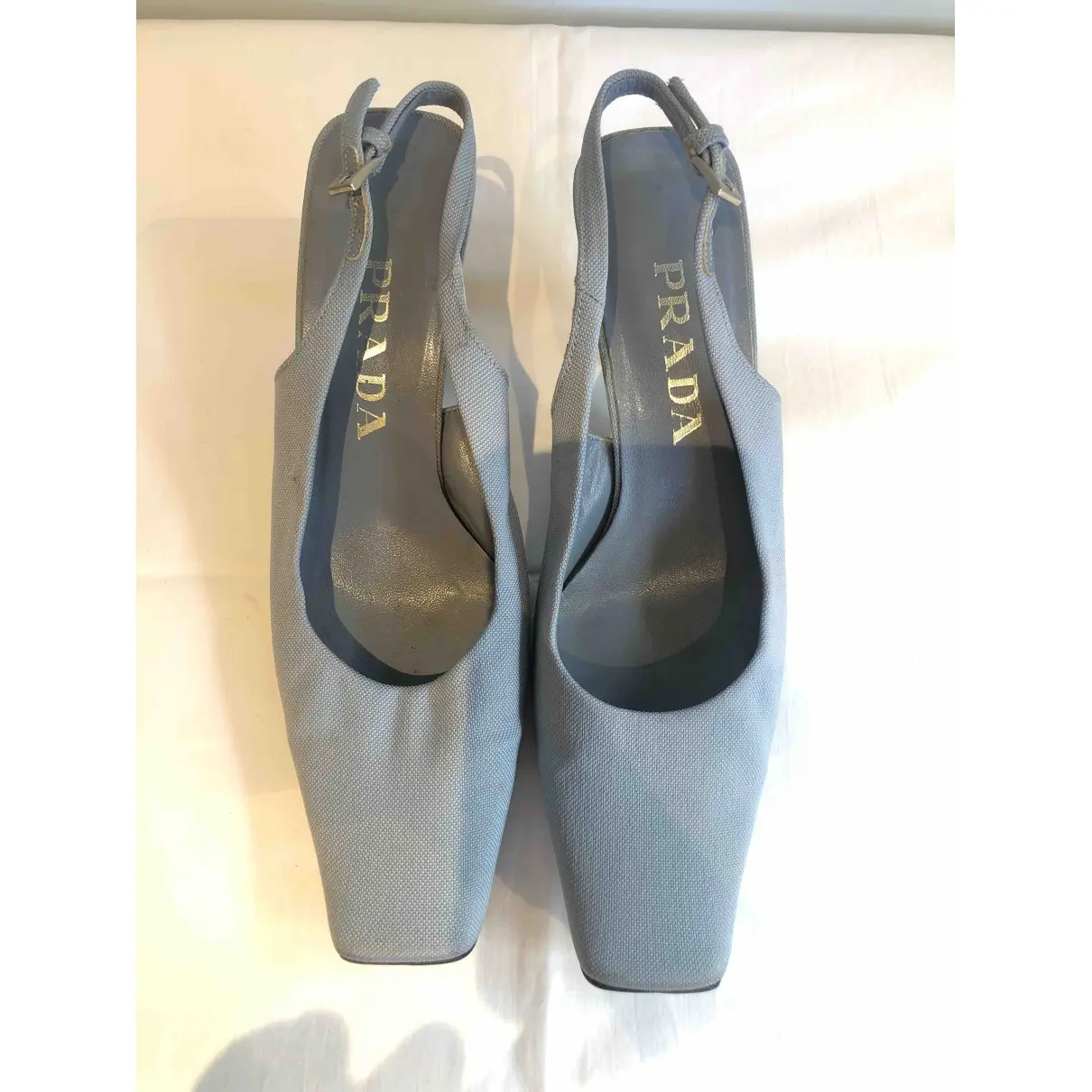 Prada Cloth heels for sale - Vintage