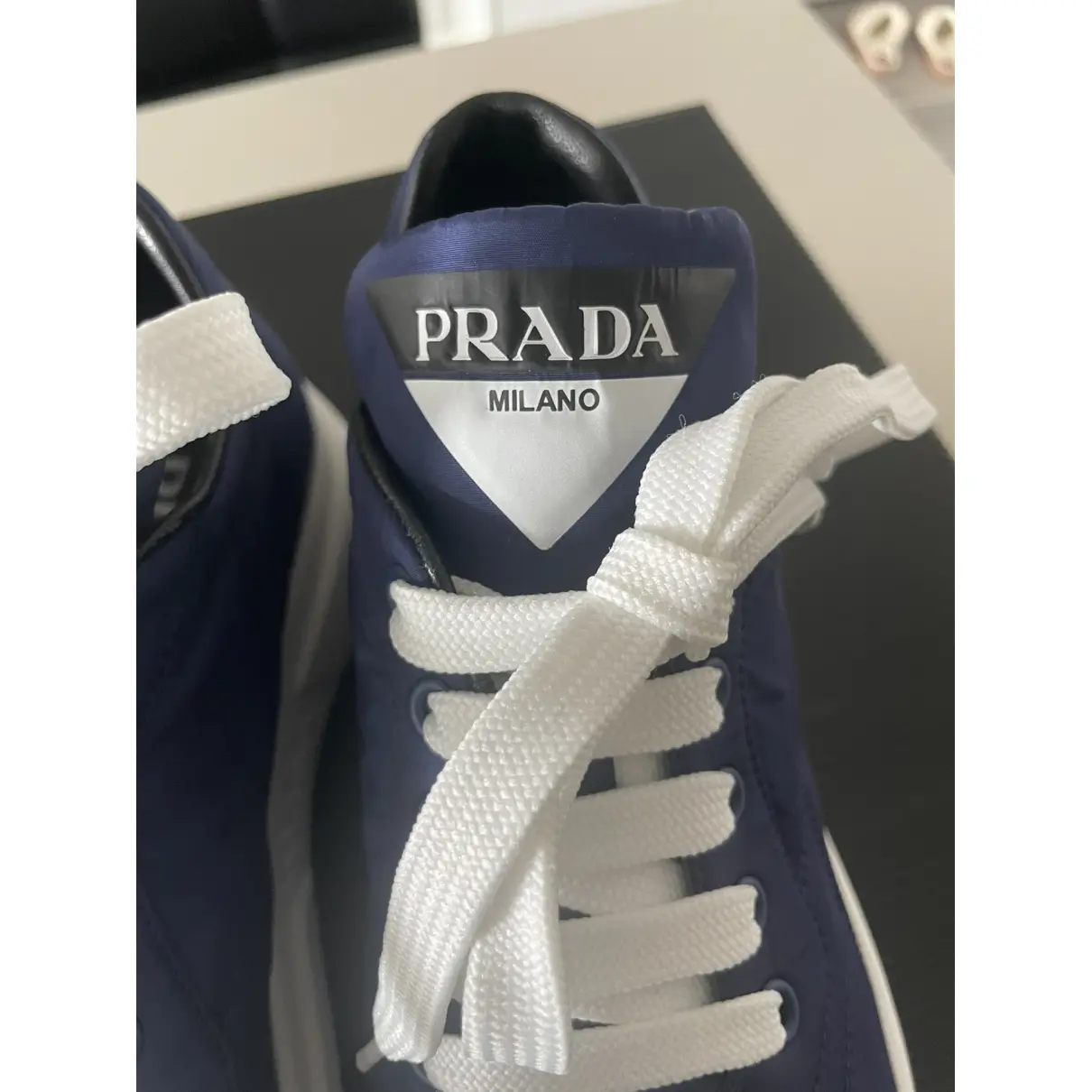Cloth trainers Prada