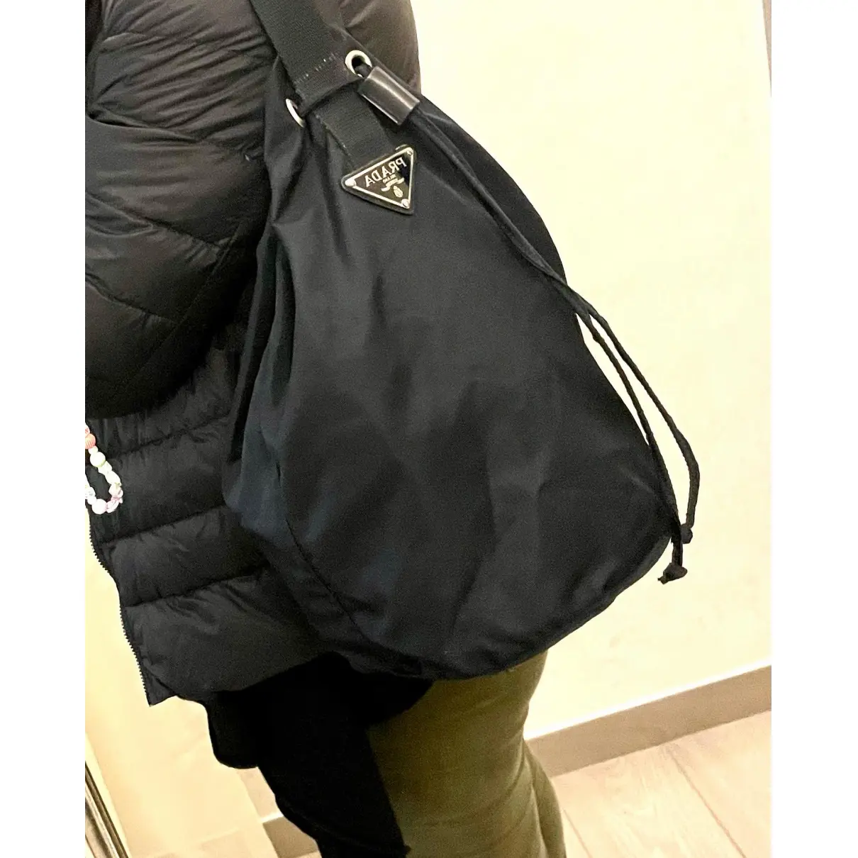 Re-Nylon cloth backpack Prada - Vintage