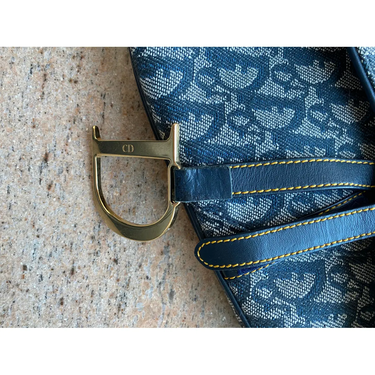 Dior Saddle Vintage cloth handbag for sale - Vintage