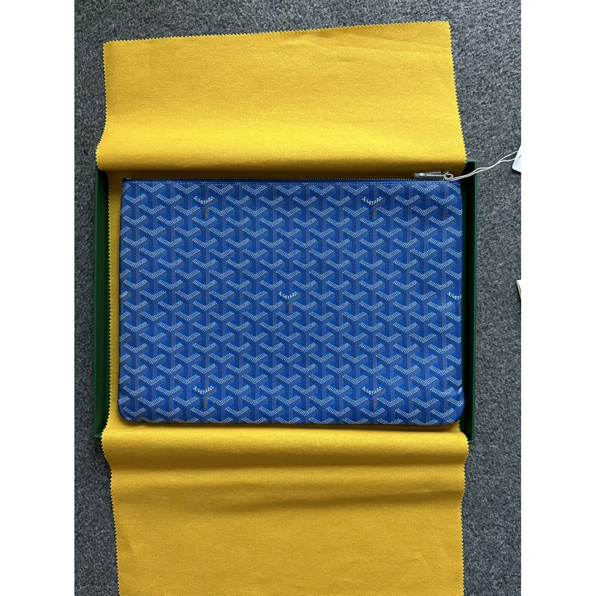 Buy Goyard Sénat cloth clutch bag online