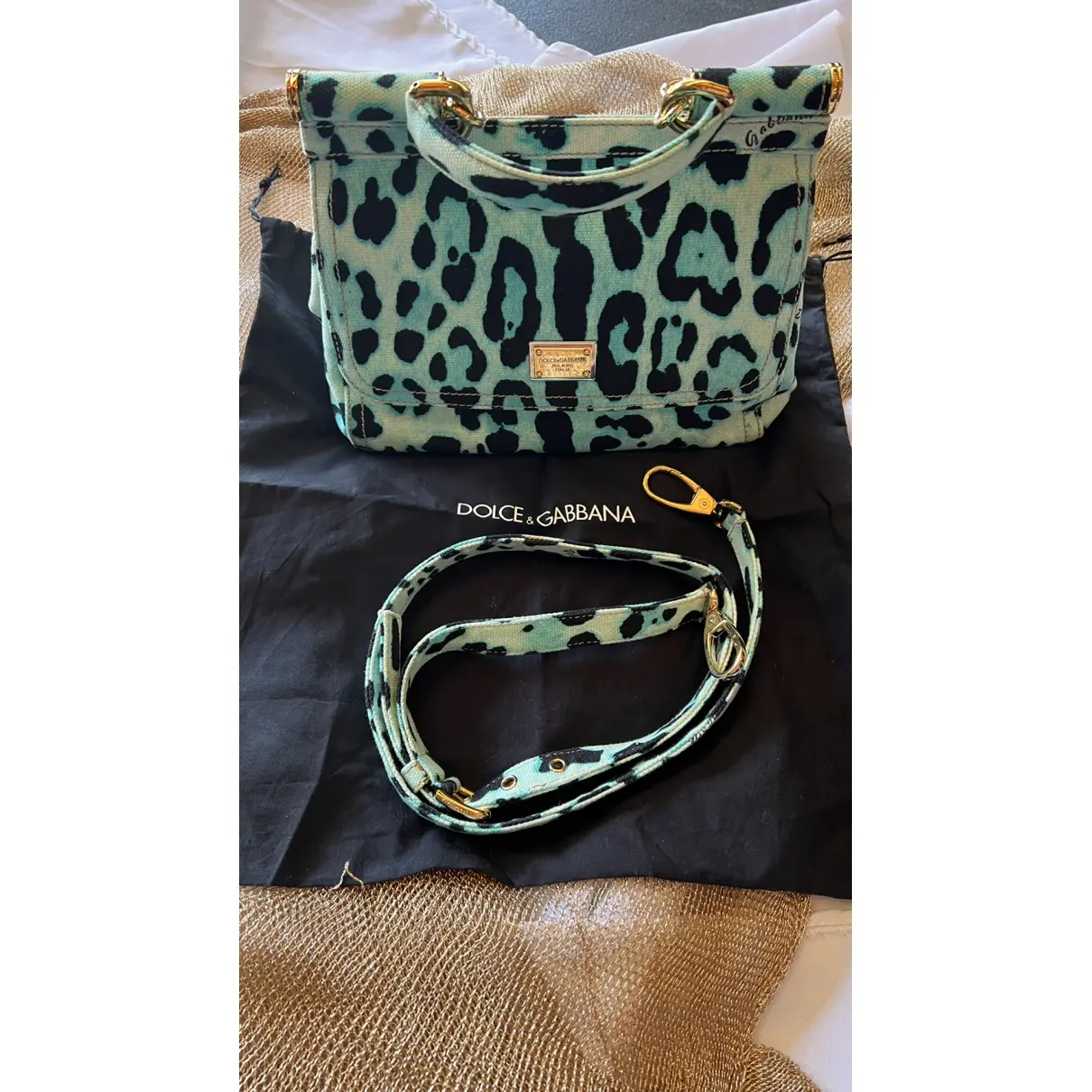 Buy Dolce & Gabbana Sicily cloth crossbody bag online