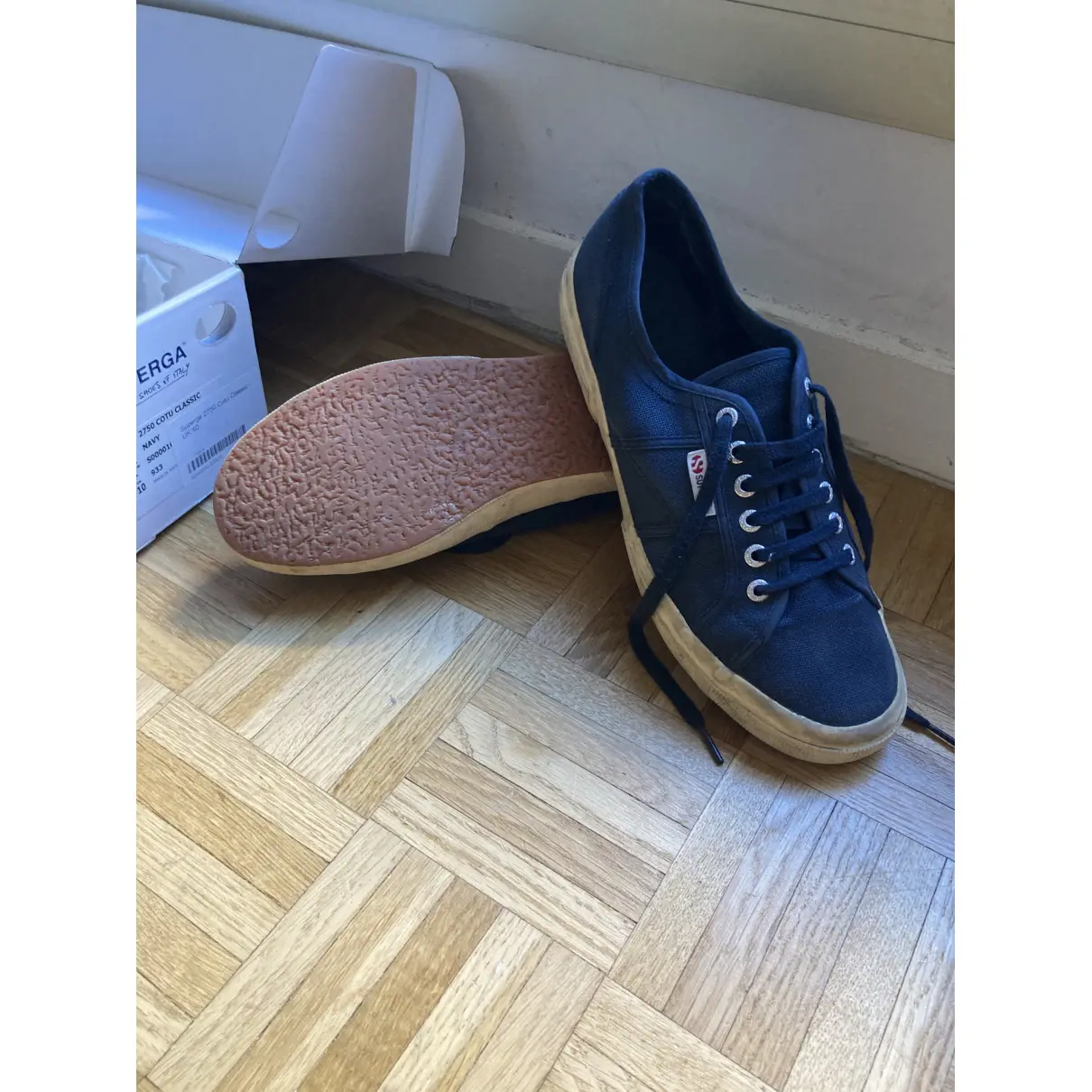 Buy Superga Cloth low trainers online