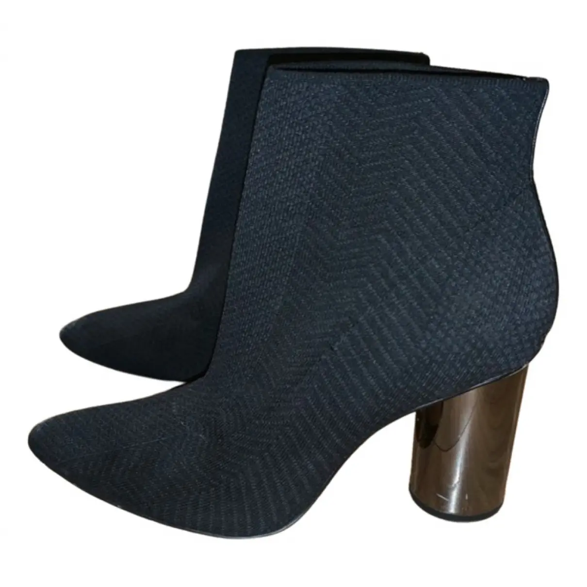 Cloth ankle boots Zara