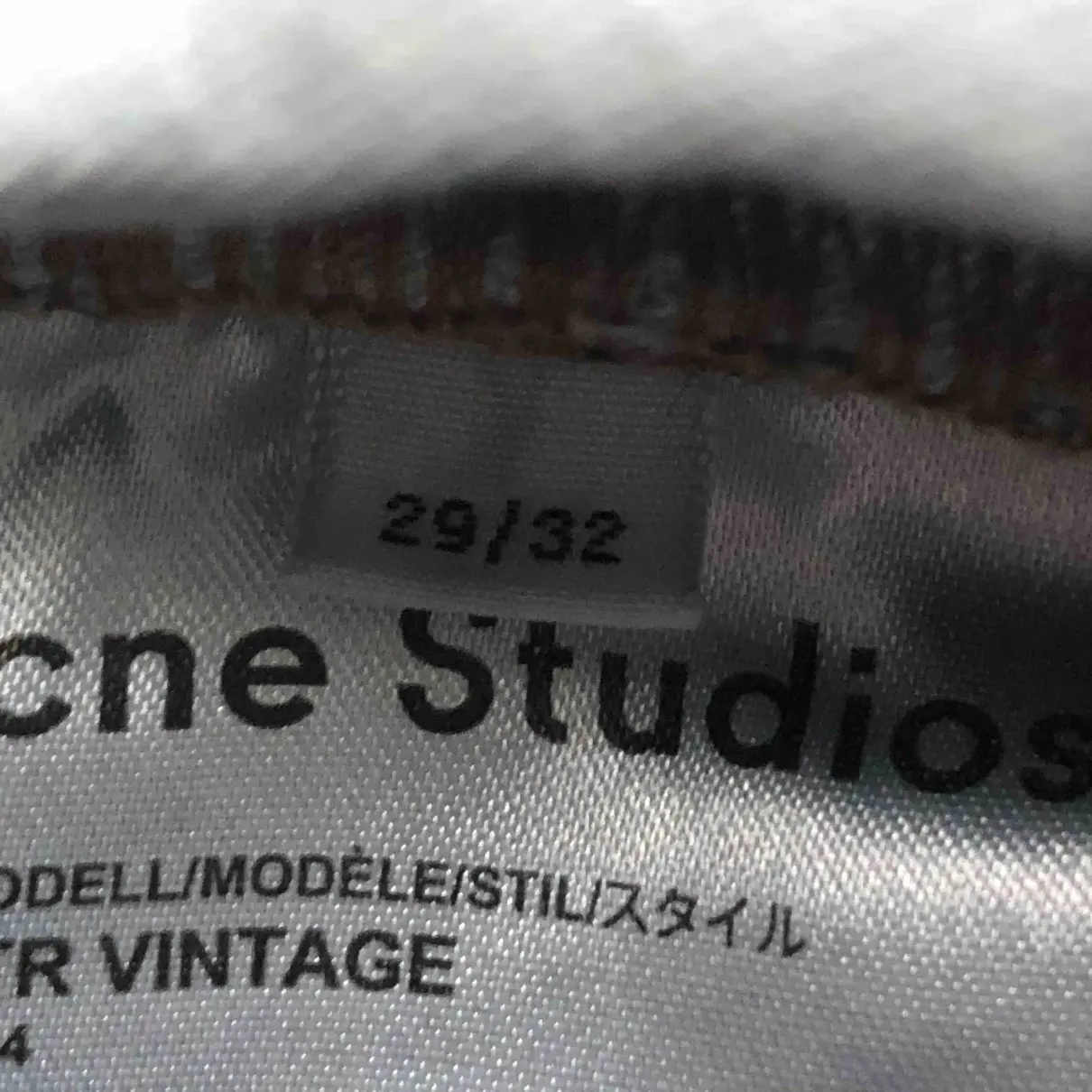 Luxury Acne Studios Jeans Men