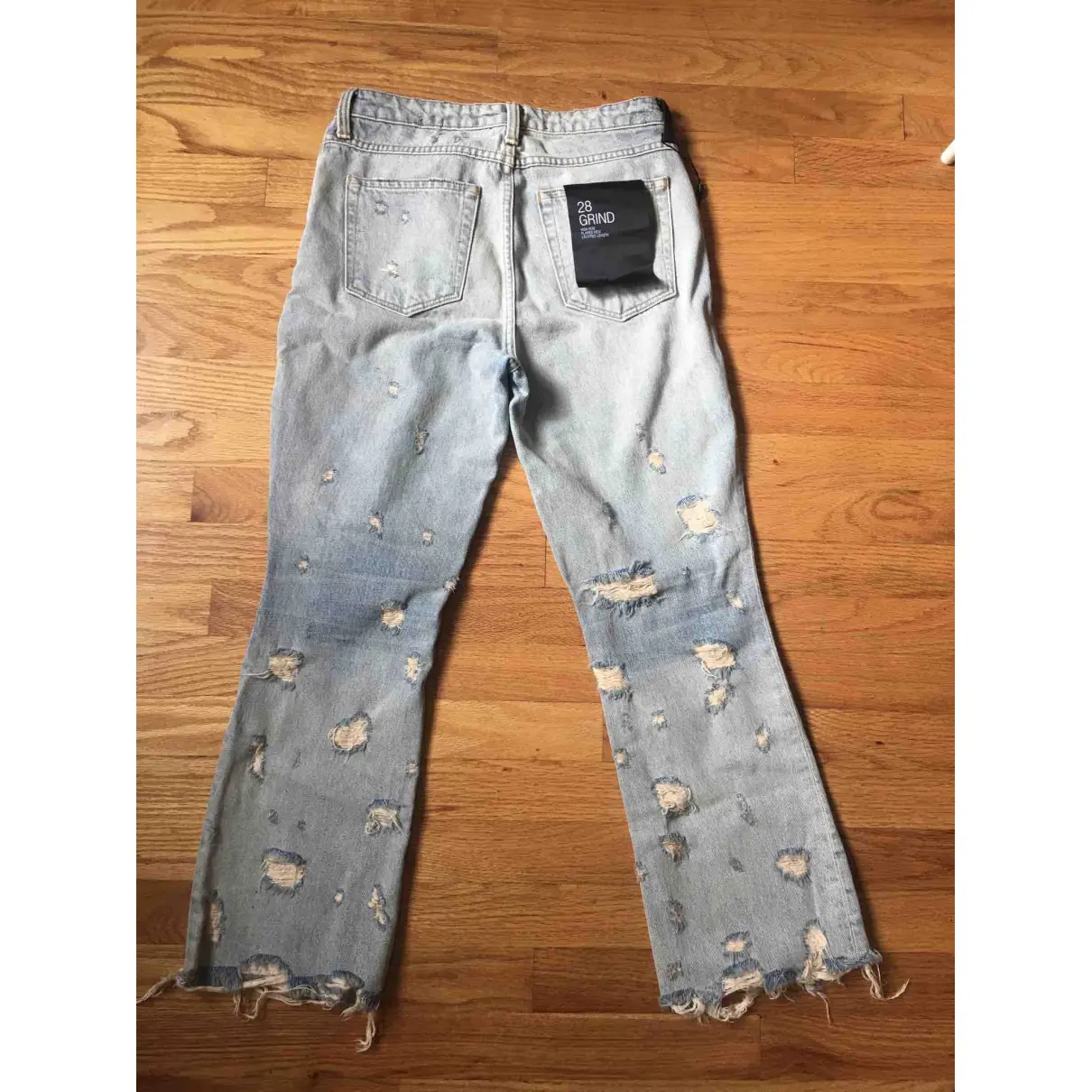 Buy Alexander Wang Blue Cotton Jeans online