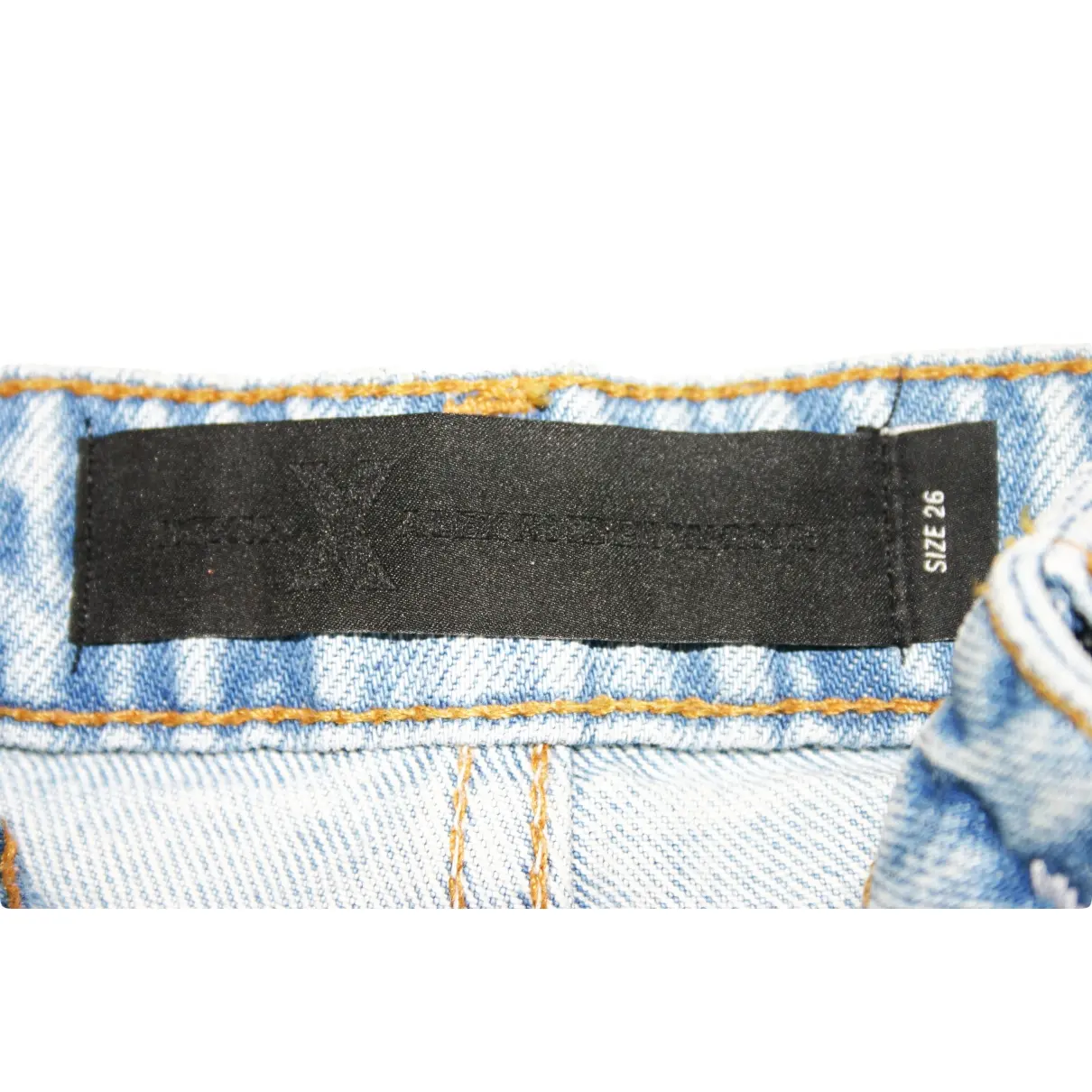 Buy Alexander Wang Blue Cotton Shorts online