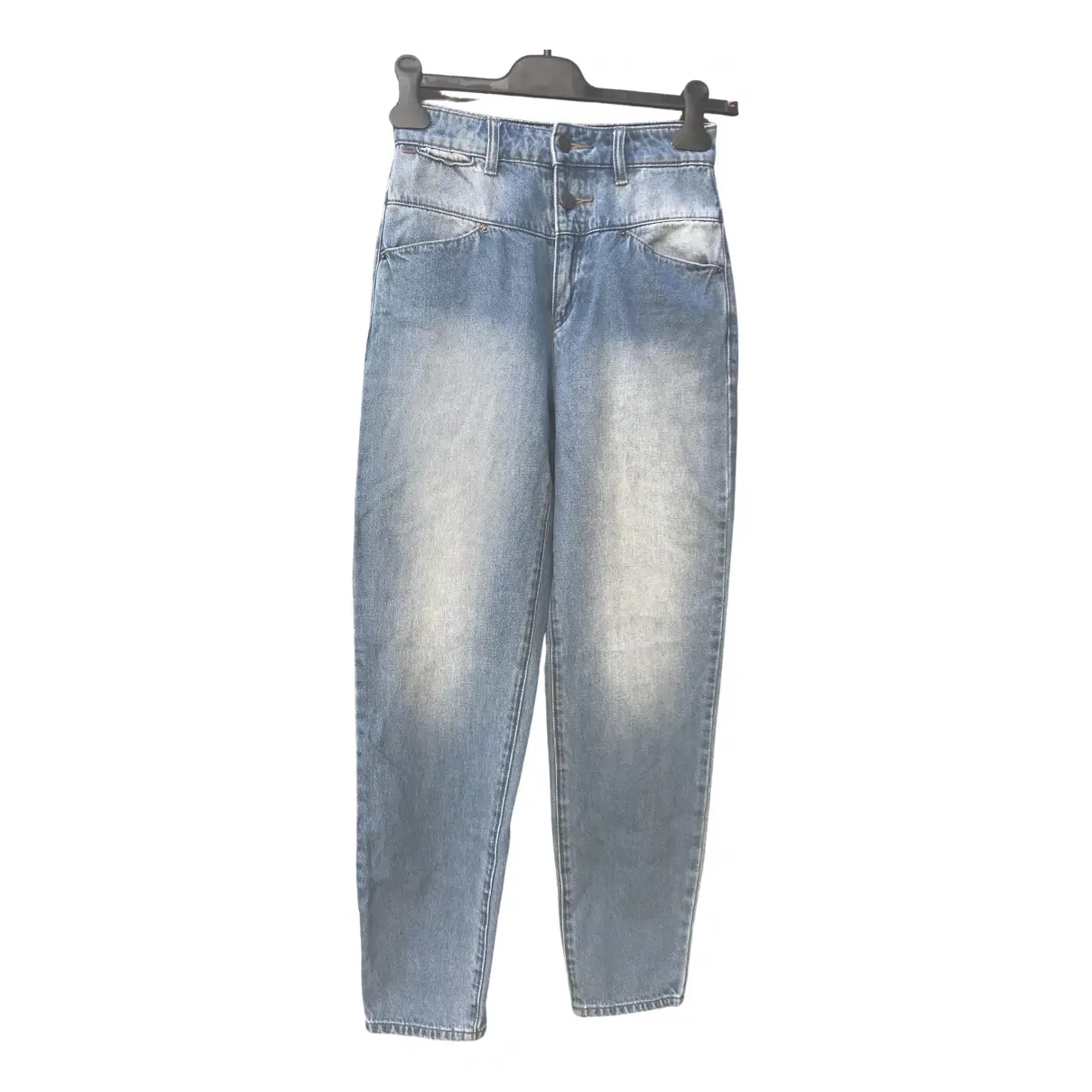 Blue Cotton Jeans Armani Jeans