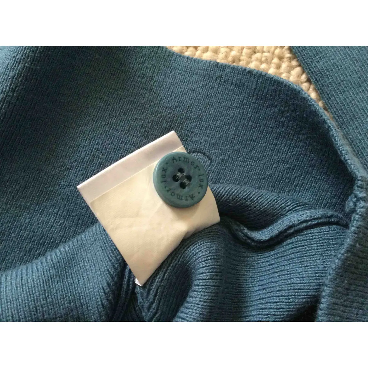 Blue Cotton Knitwear & Sweatshirt Armor-Lux