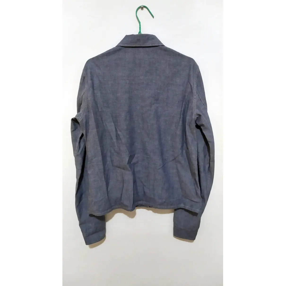 Buy Aspesi Blue Cotton Jacket online