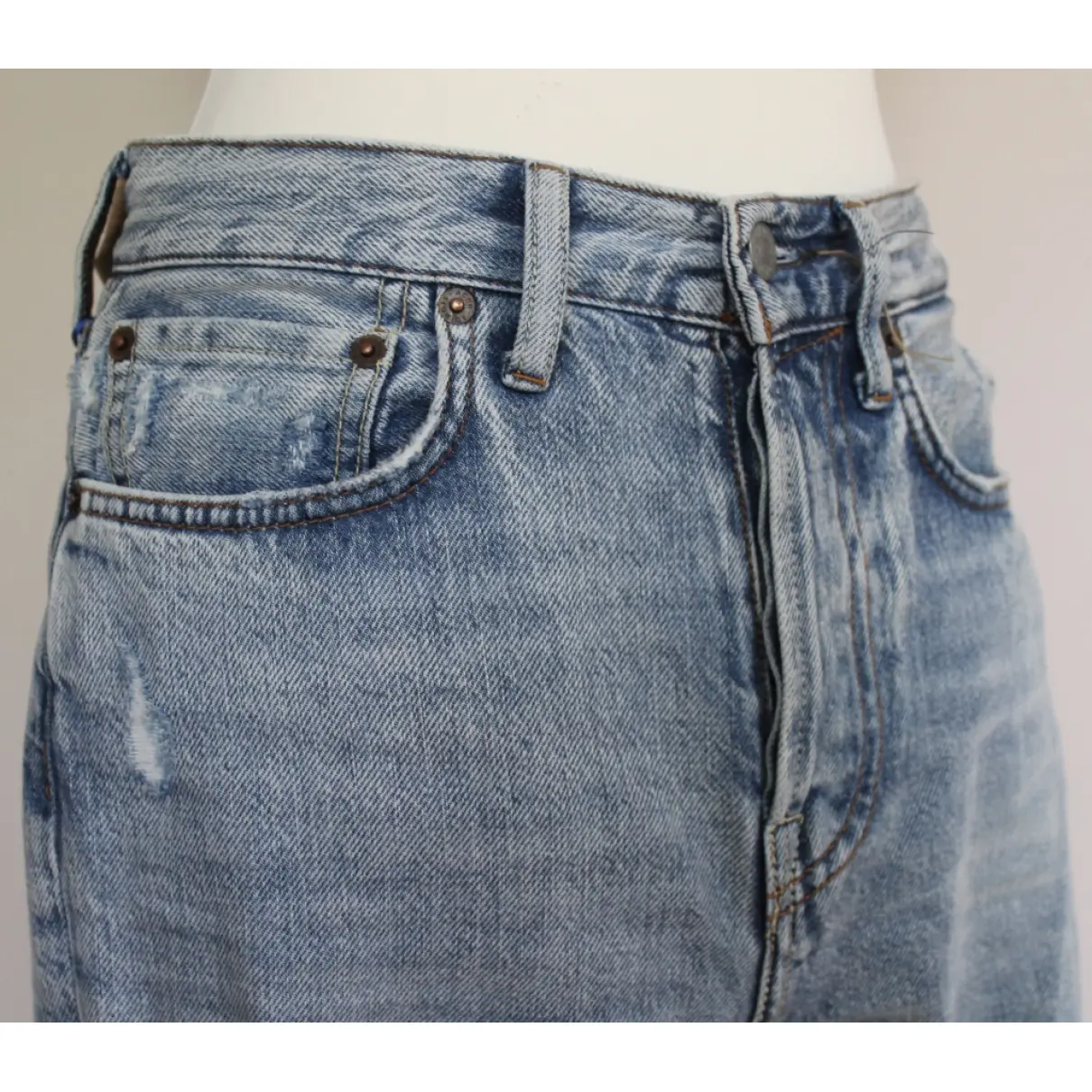 Buy Acne Studios Blå Konst straight jeans online