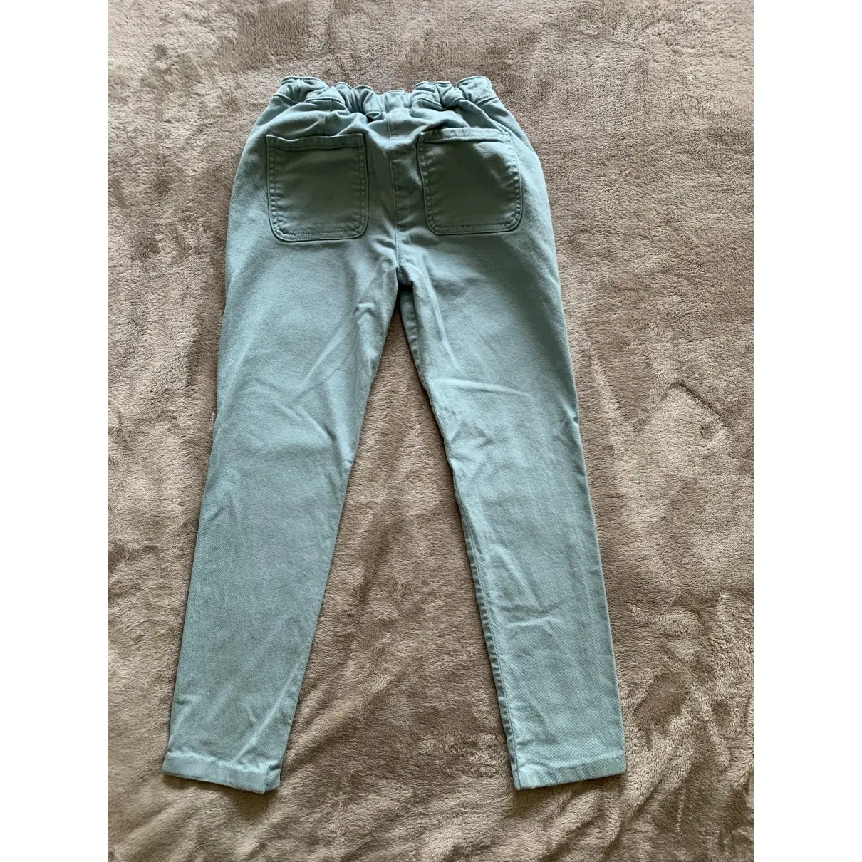 Chloé Blue Cotton Trousers for sale