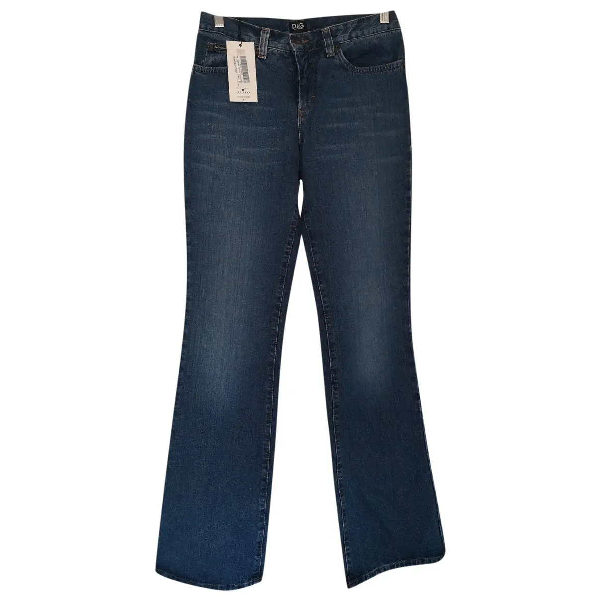Blue Cotton Jeans D&G