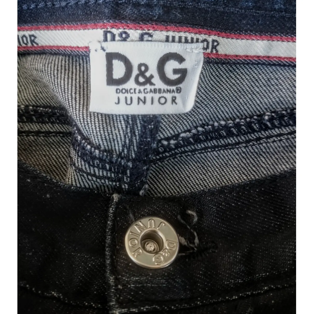 Buy D&G Blue Cotton Trousers online