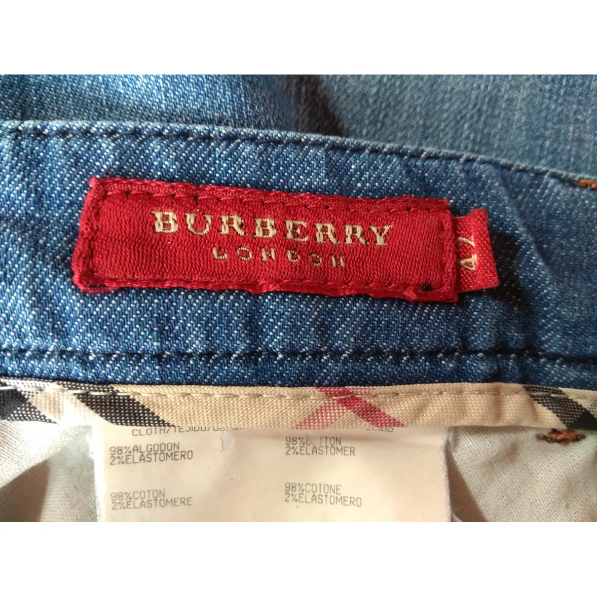 Luxury Burberry Jeans Women - Vintage