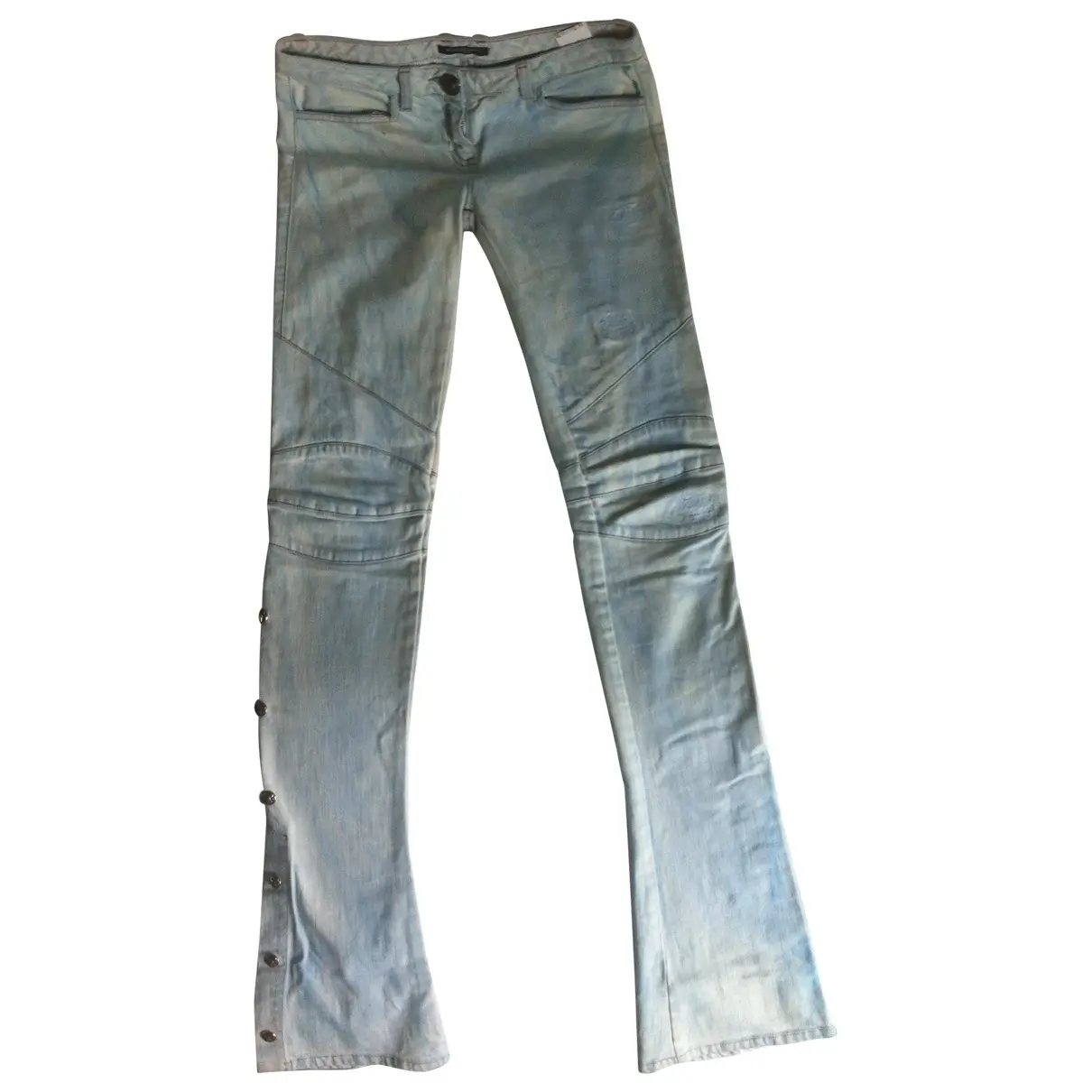 Blue Cotton - elasthane Jeans Balmain