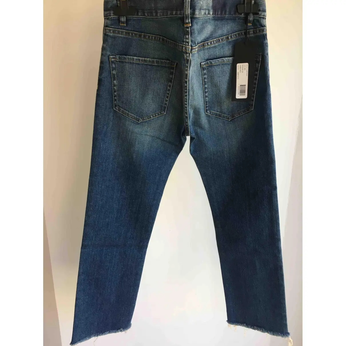 Nili Lotan Blue Cotton - elasthane Jeans for sale