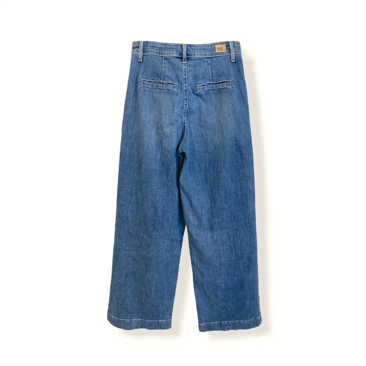 Buy Paige Jeans Blue Cotton - elasthane Jeans online