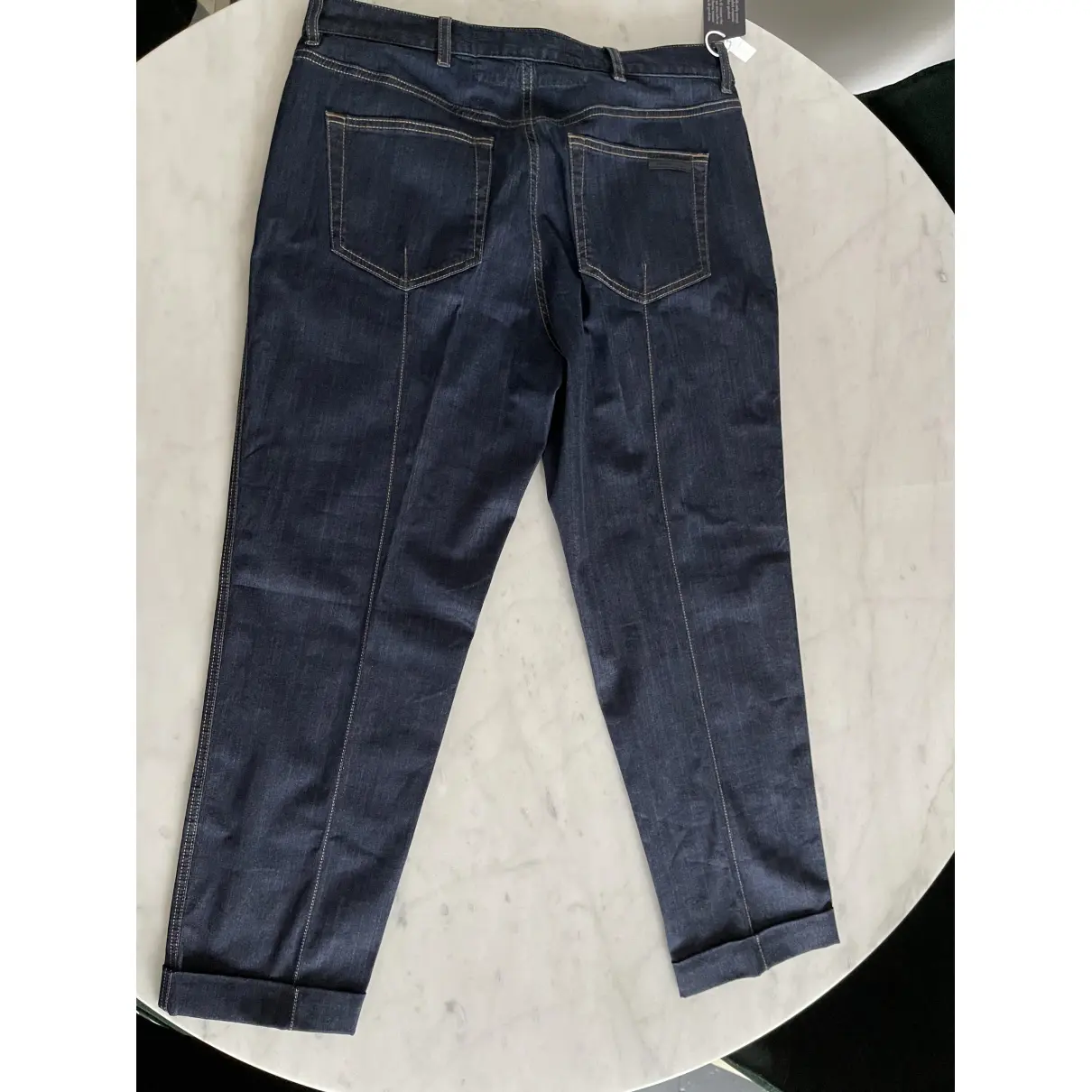Buy Prada Blue Cotton - elasthane Jeans online