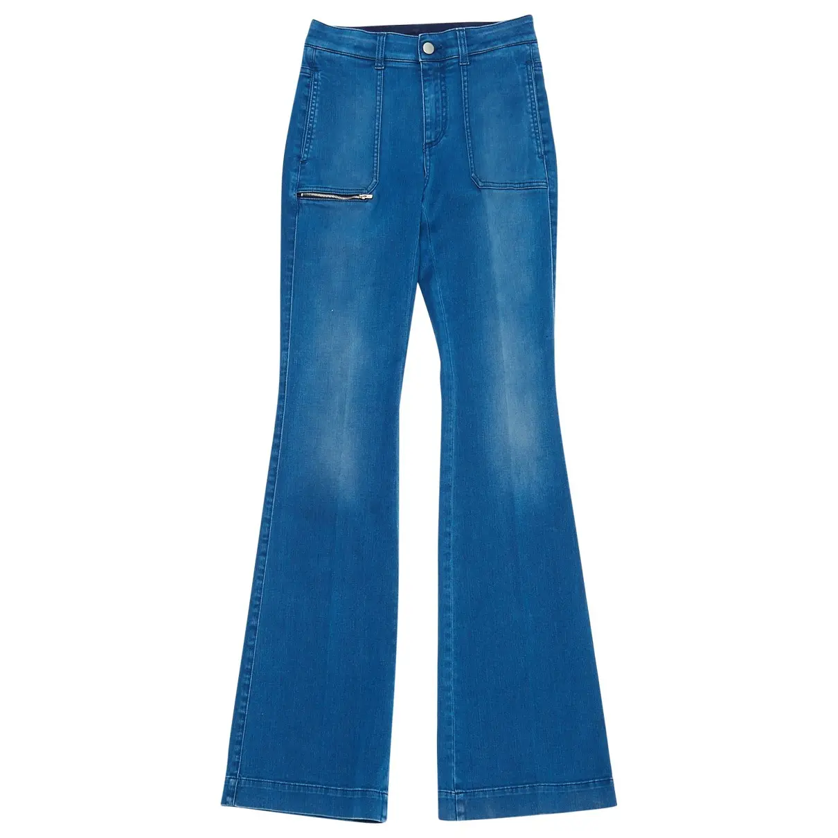 Blue Cotton - elasthane Jeans Stella McCartney