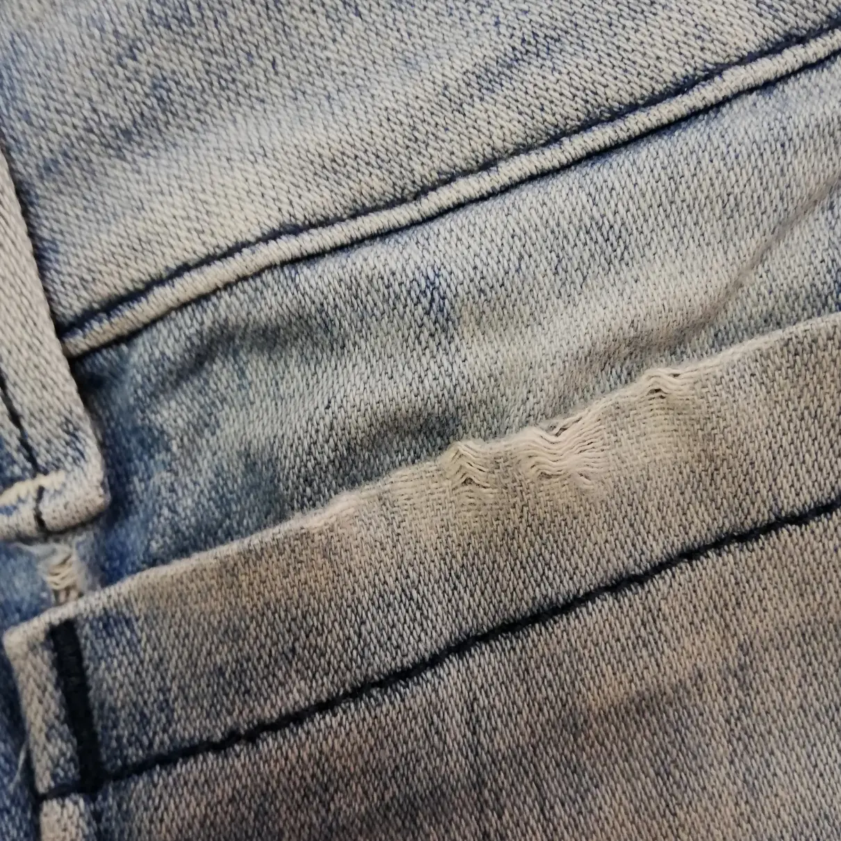 Blue Cotton - elasthane Jeans Wrangler