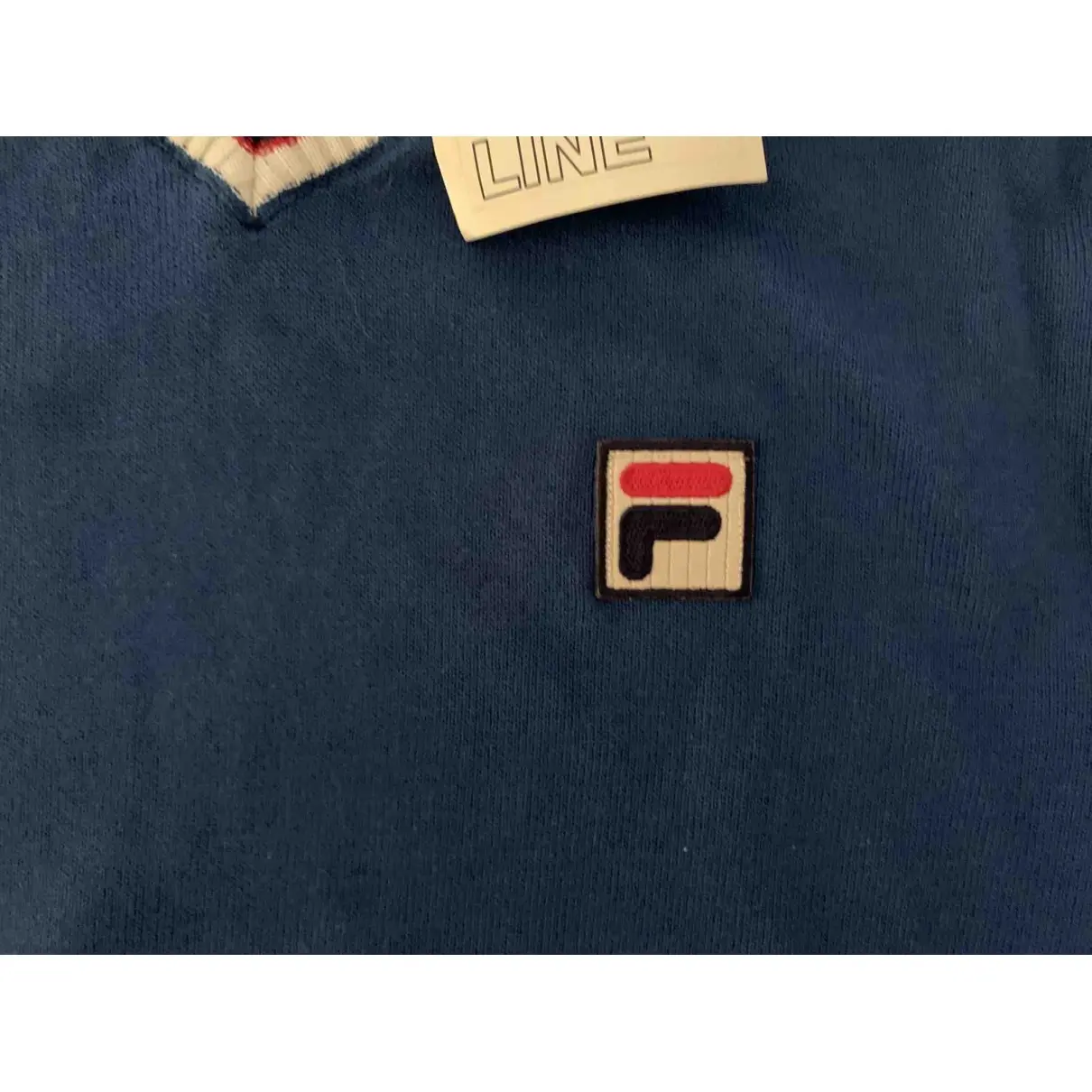 Buy Fila Blue Cotton Knitwear & Sweatshirt online