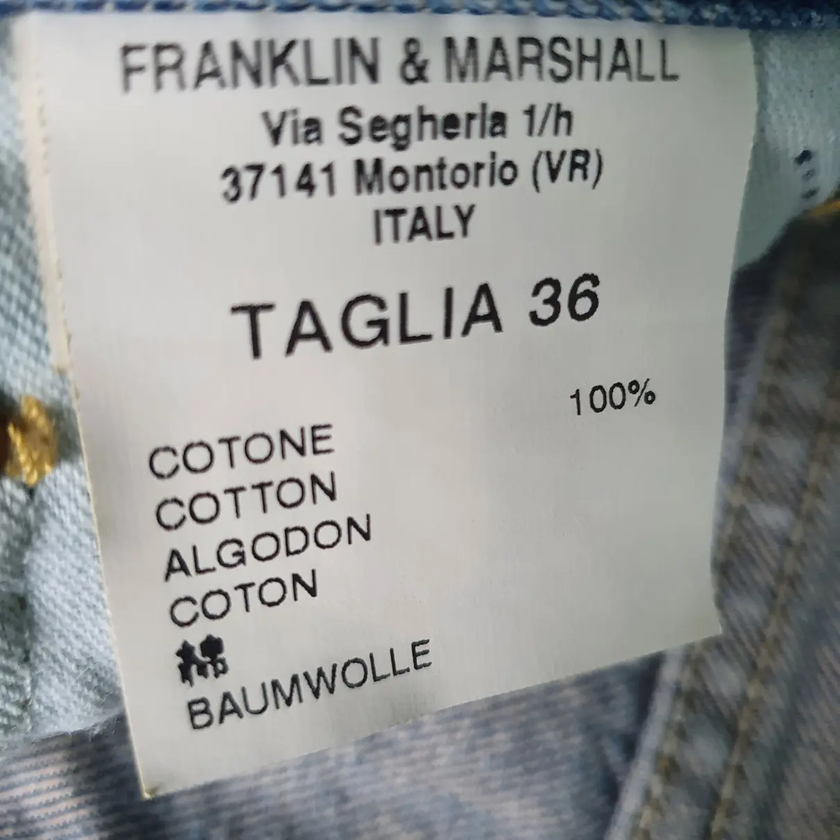 Luxury Franklin & Marshall Jeans Men