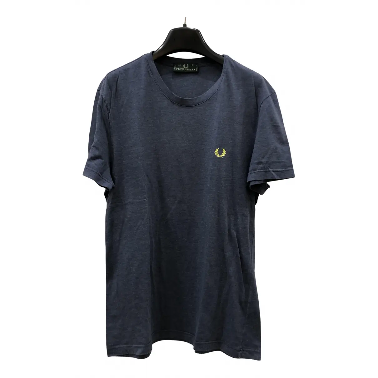Blue Cotton T-shirt Fred Perry