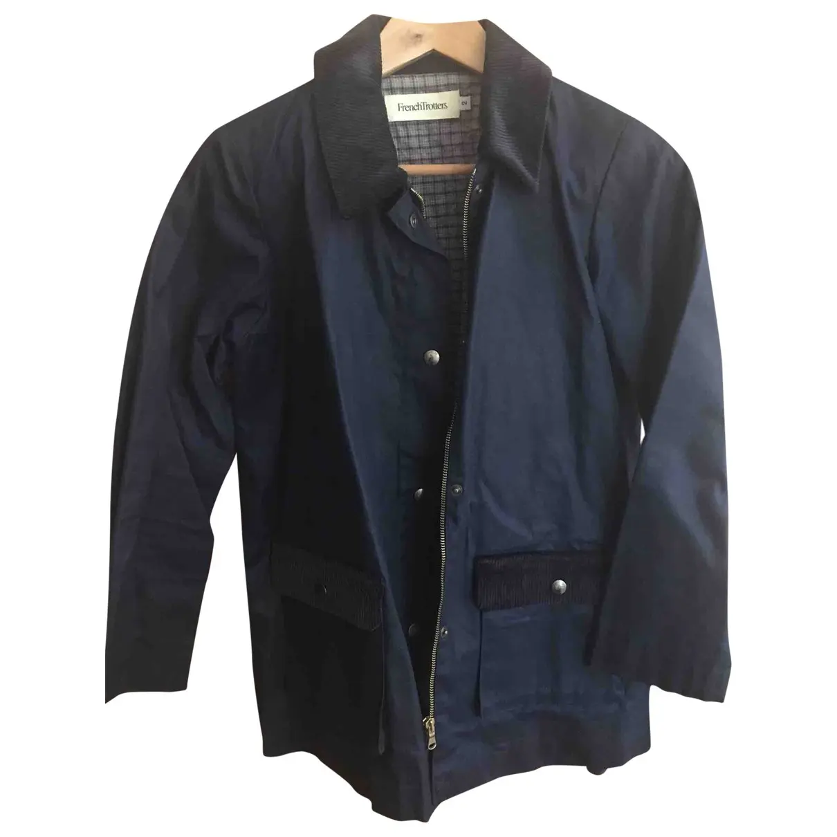 Blue Cotton Coat Frenchtrotters