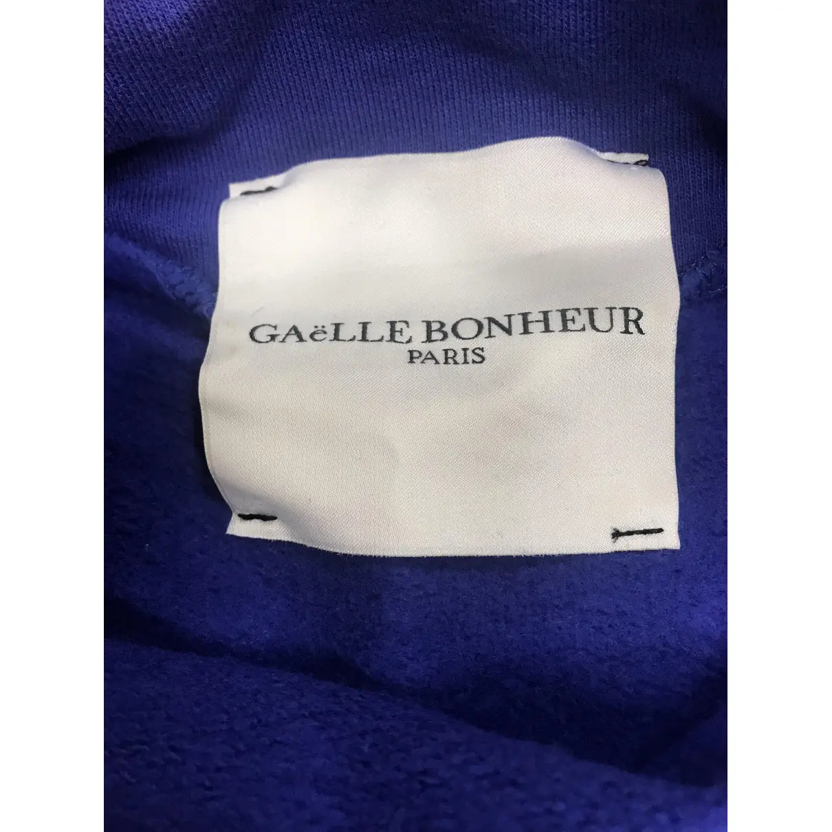 Buy Gaelle Bonheur Blue Cotton Knitwear online