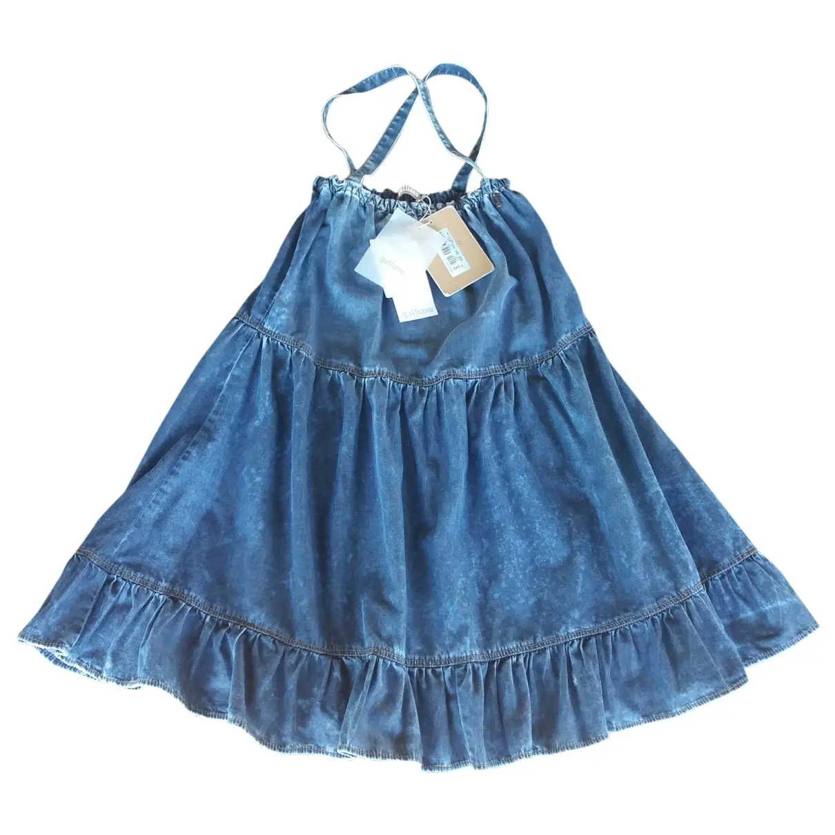 Mini dress Galliano - Vintage