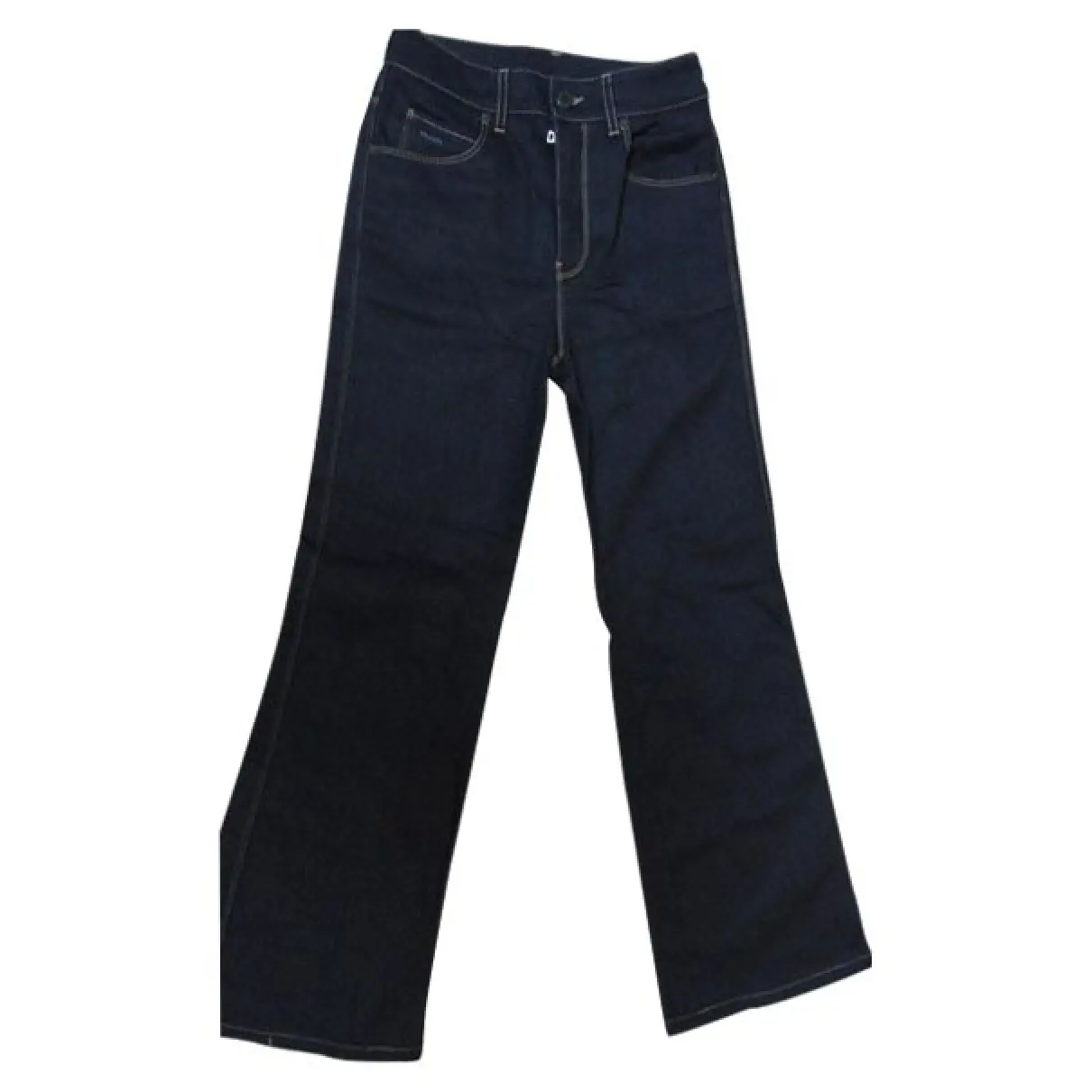 Blue Cotton Jeans Prada