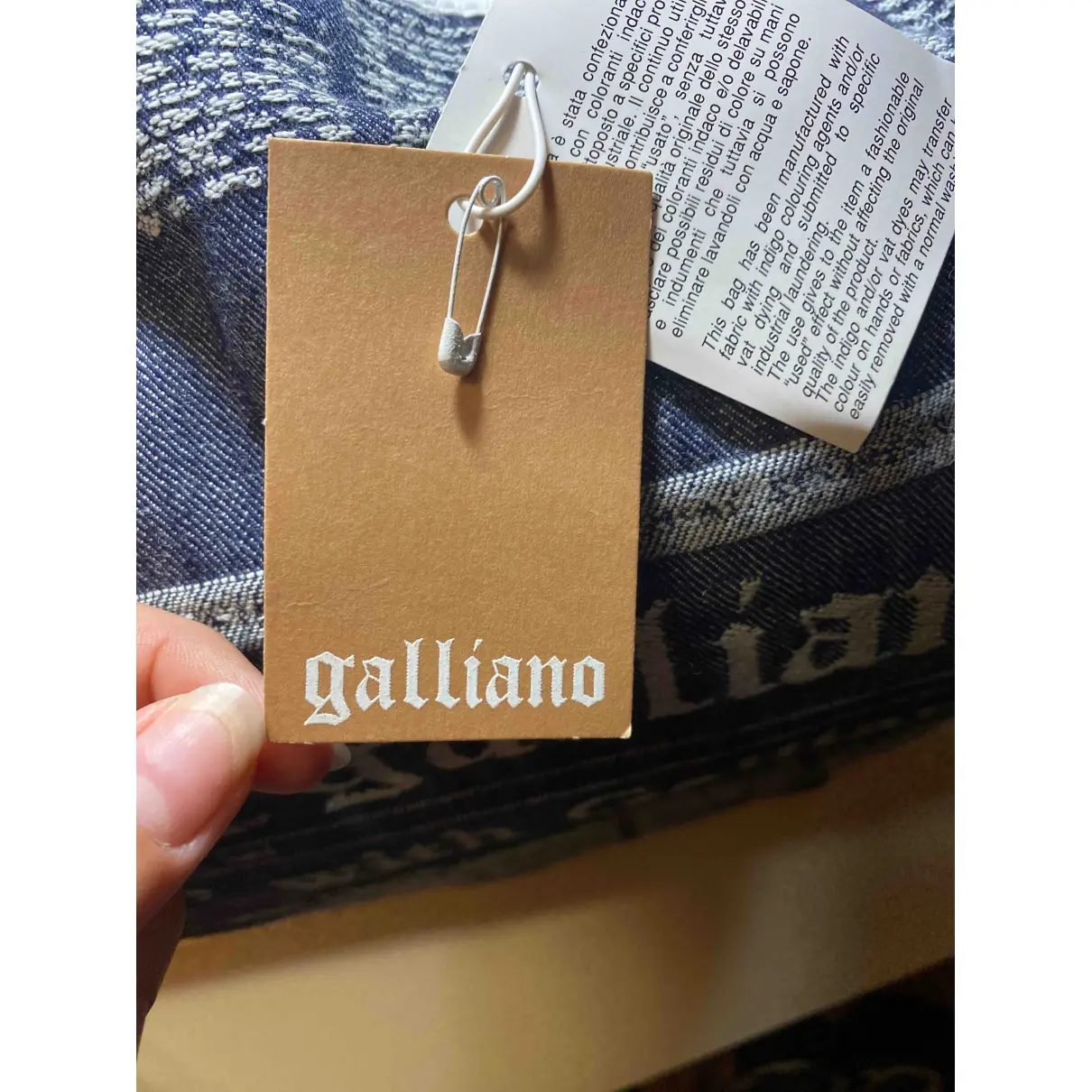 Tote John Galliano