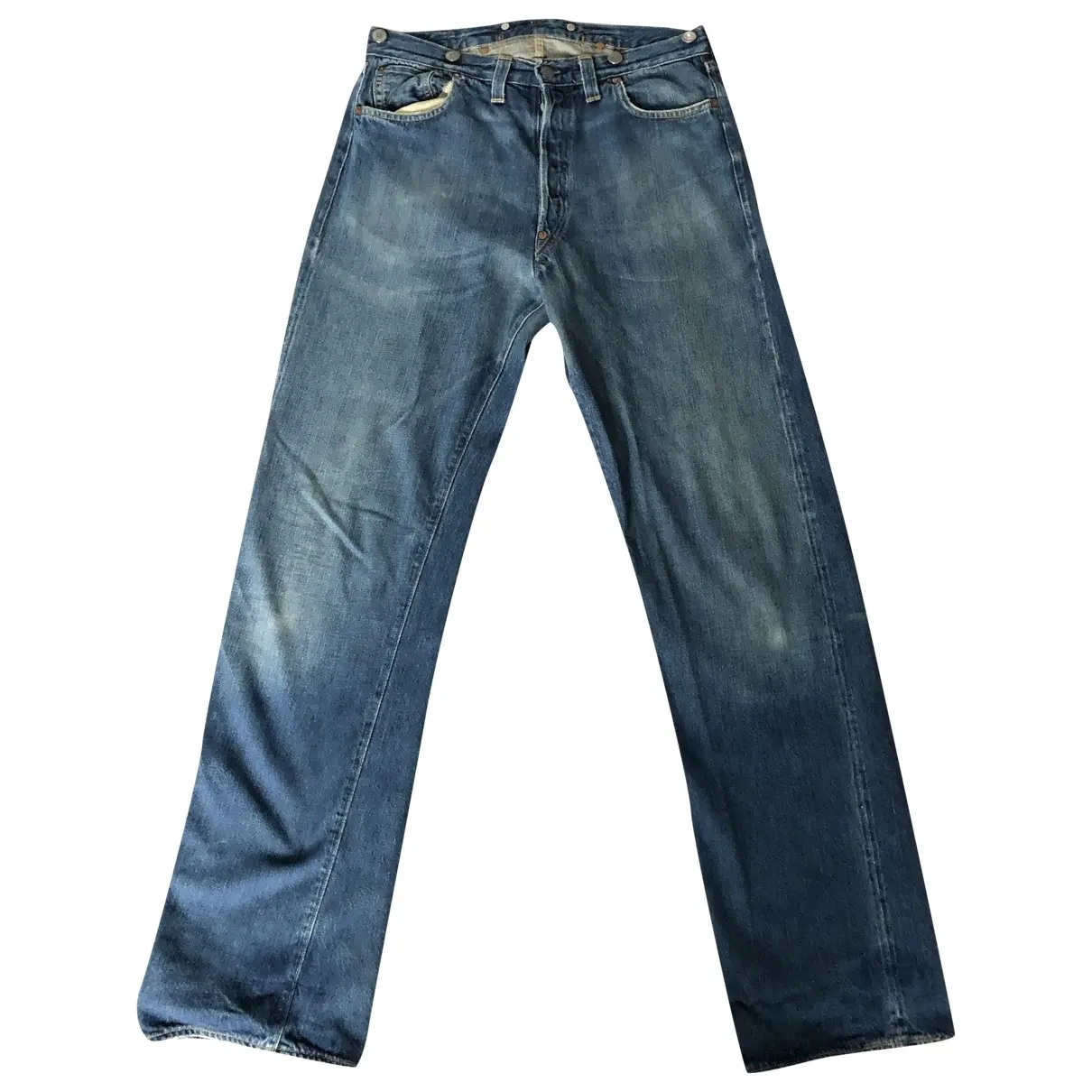 Blue Cotton Jeans Levi's Vintage Clothing - Vintage