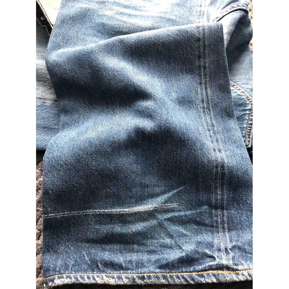 Levi's Vintage Clothing Blue Cotton Jeans for sale - Vintage