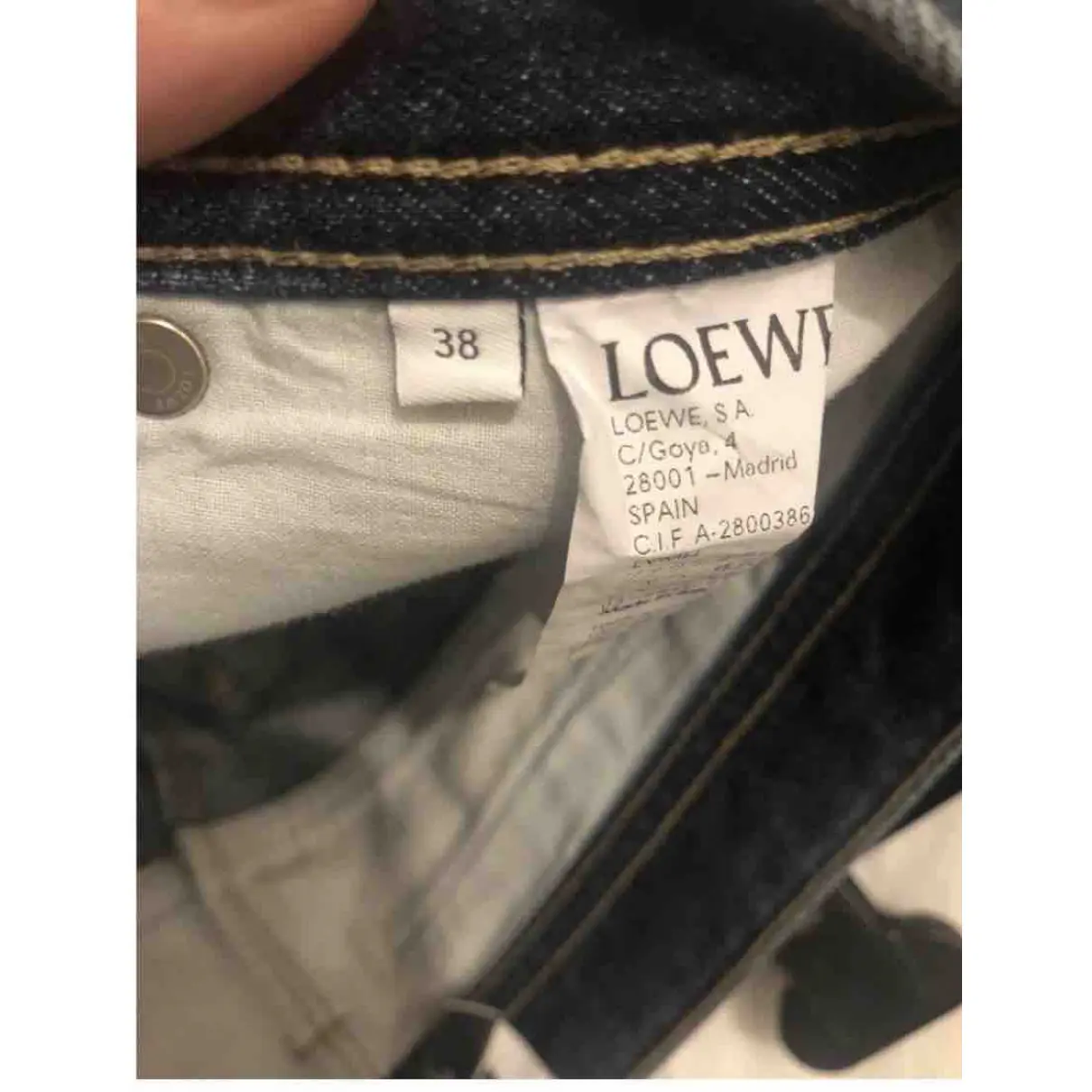 Luxury Loewe Jeans Men