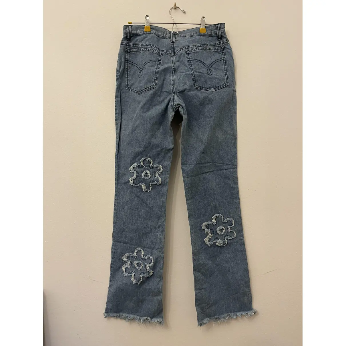 Buy Moschino Cheap And Chic Blue Cotton Jeans online