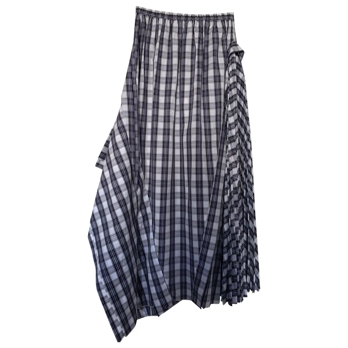 Mid-length skirt N°21