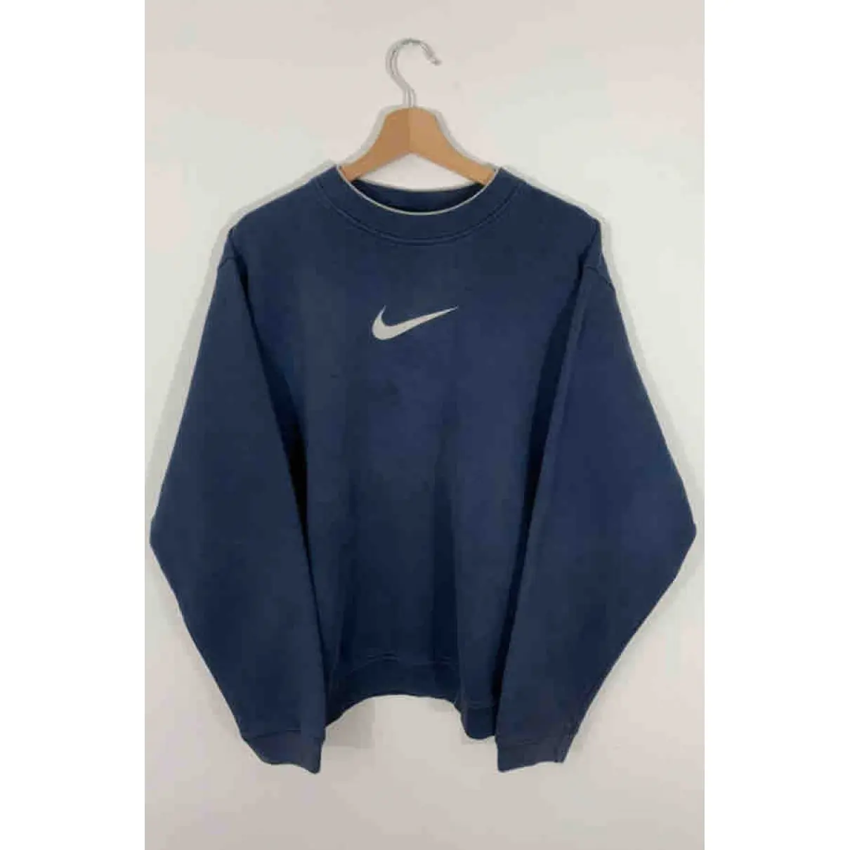 Buy Nike Blue Cotton Knitwear & Sweatshirt online