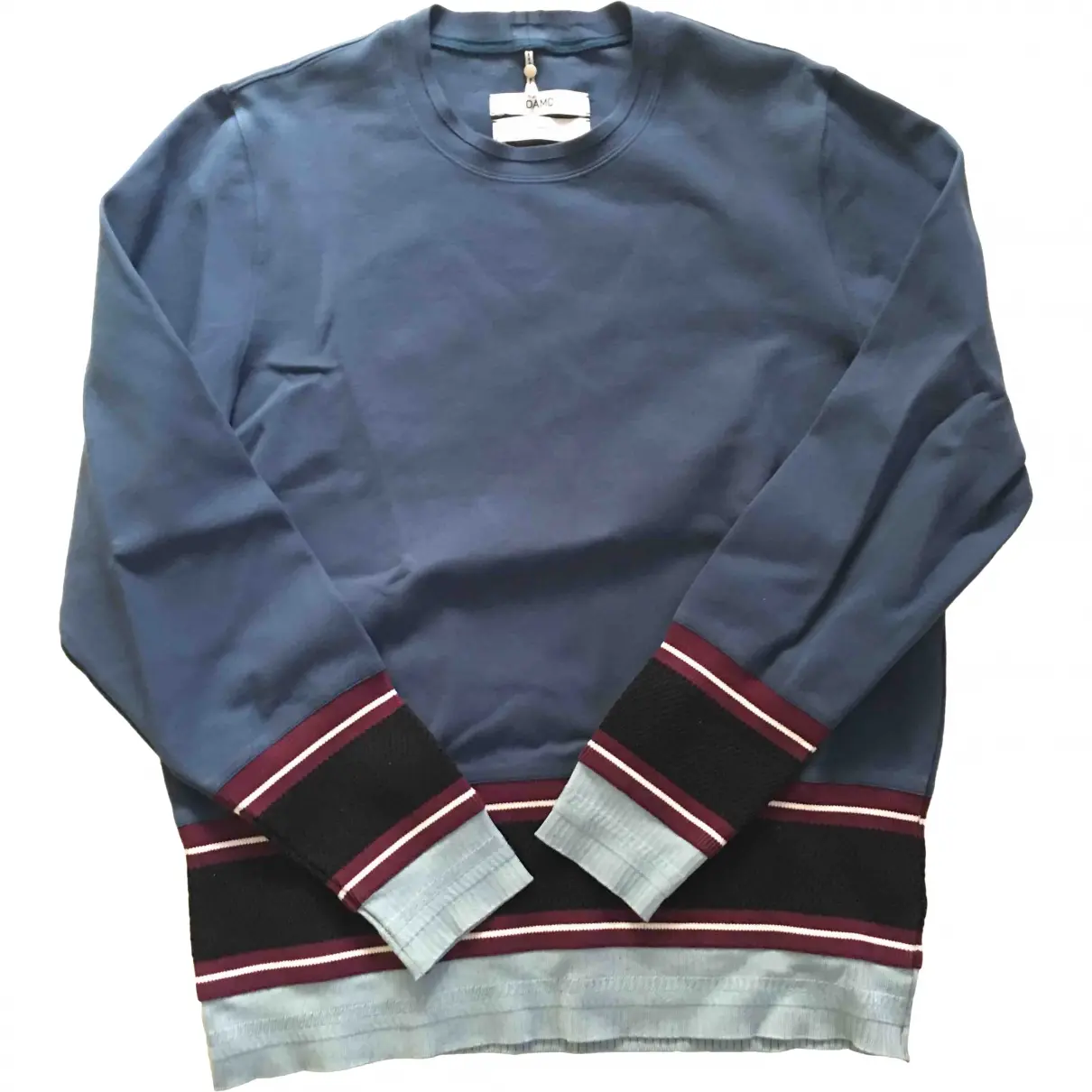 Blue Cotton Knitwear & Sweatshirt Oamc
