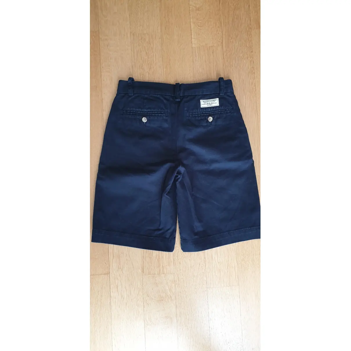 Polo Ralph Lauren Blue Cotton Shorts for sale