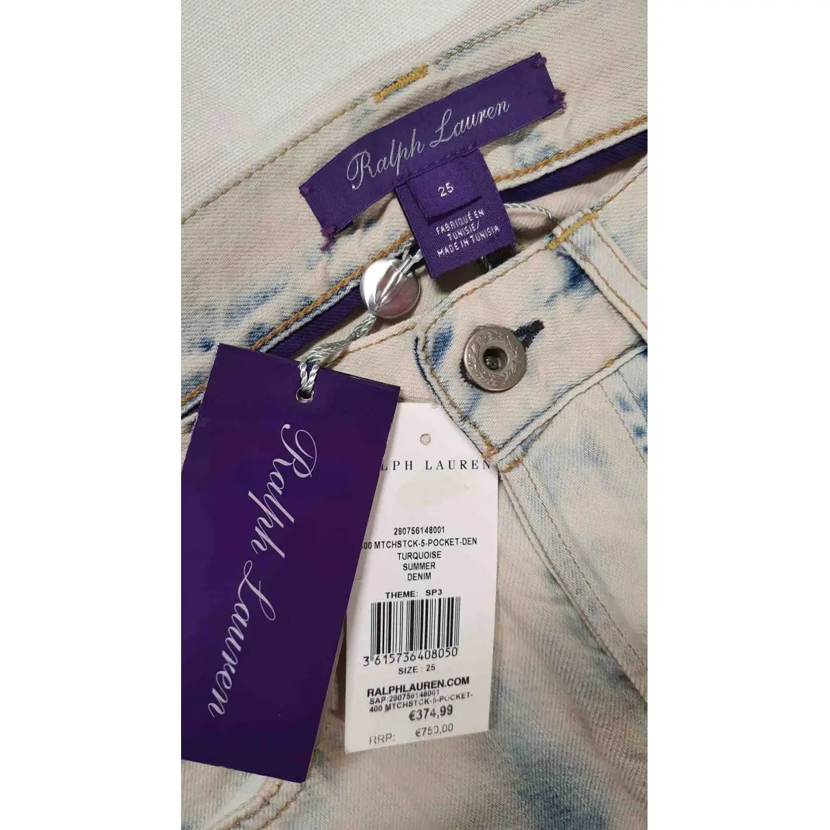 Luxury Ralph Lauren Purple Label Jeans Women