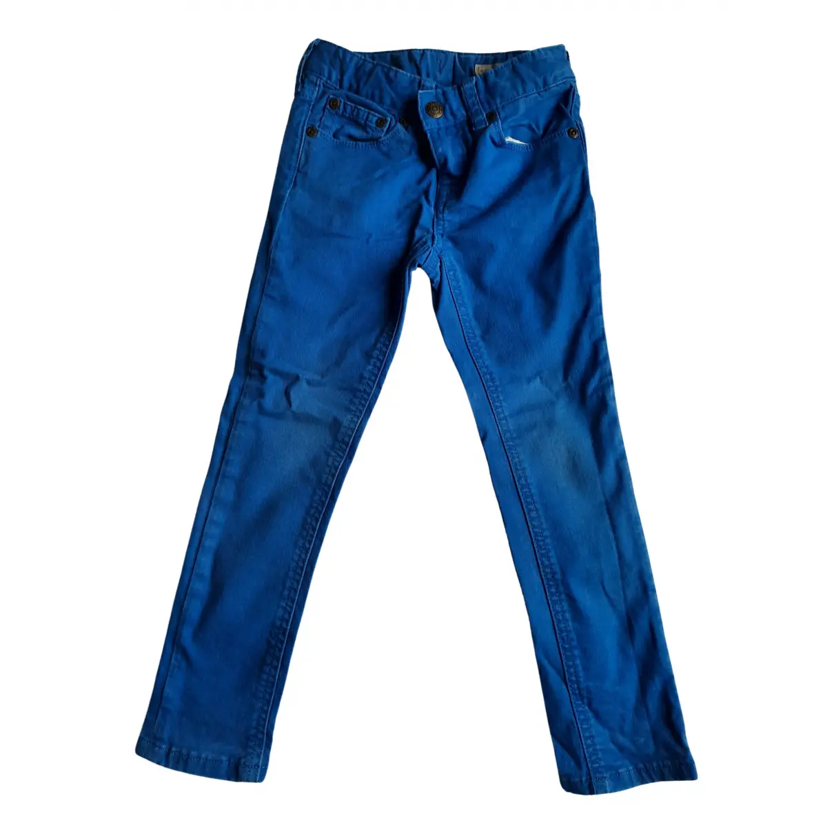 Blue Cotton Trousers Ralph Lauren
