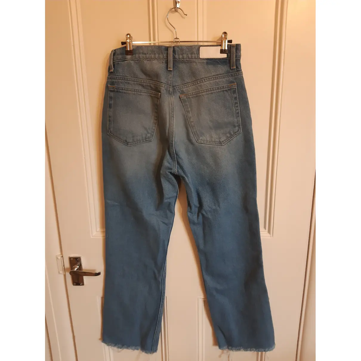 Buy Re/Done Blue Cotton Jeans online