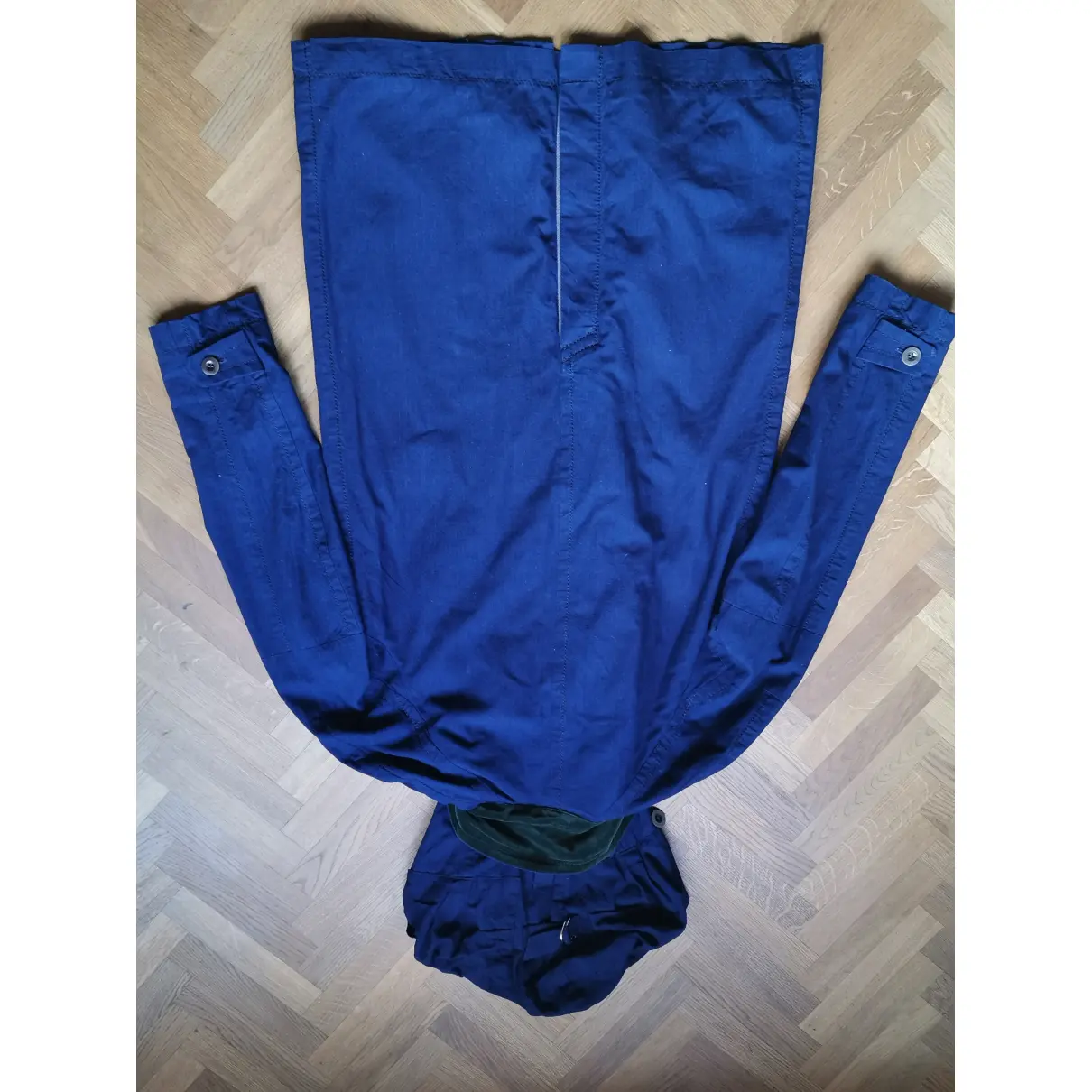 Buy Sacai Blue Cotton Coat online